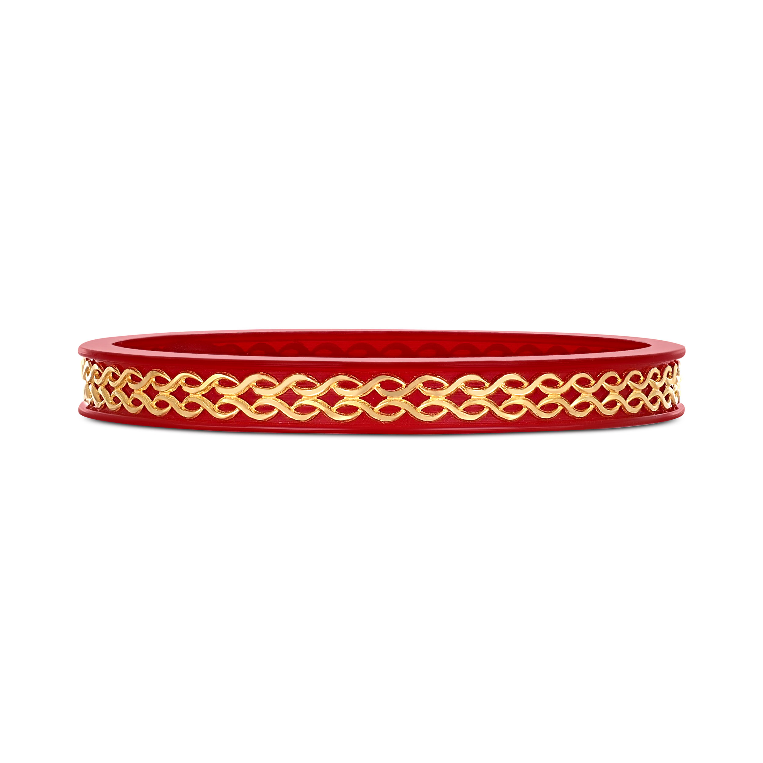 Wavecrest Gold Pola Bangle - Senco Gold and Diamonds