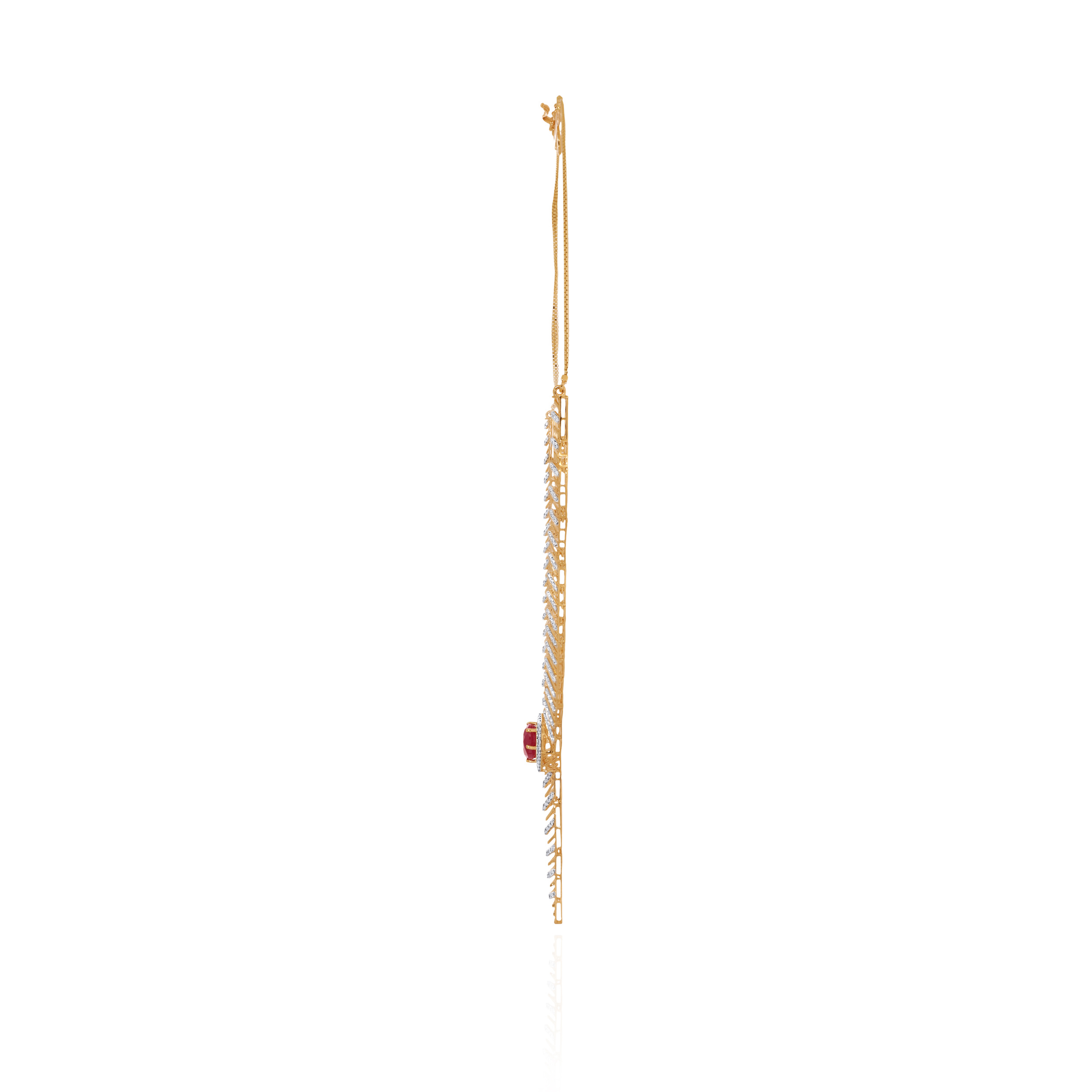 Eterna Rouge Diamond Necklace - Senco Gold and Diamonds