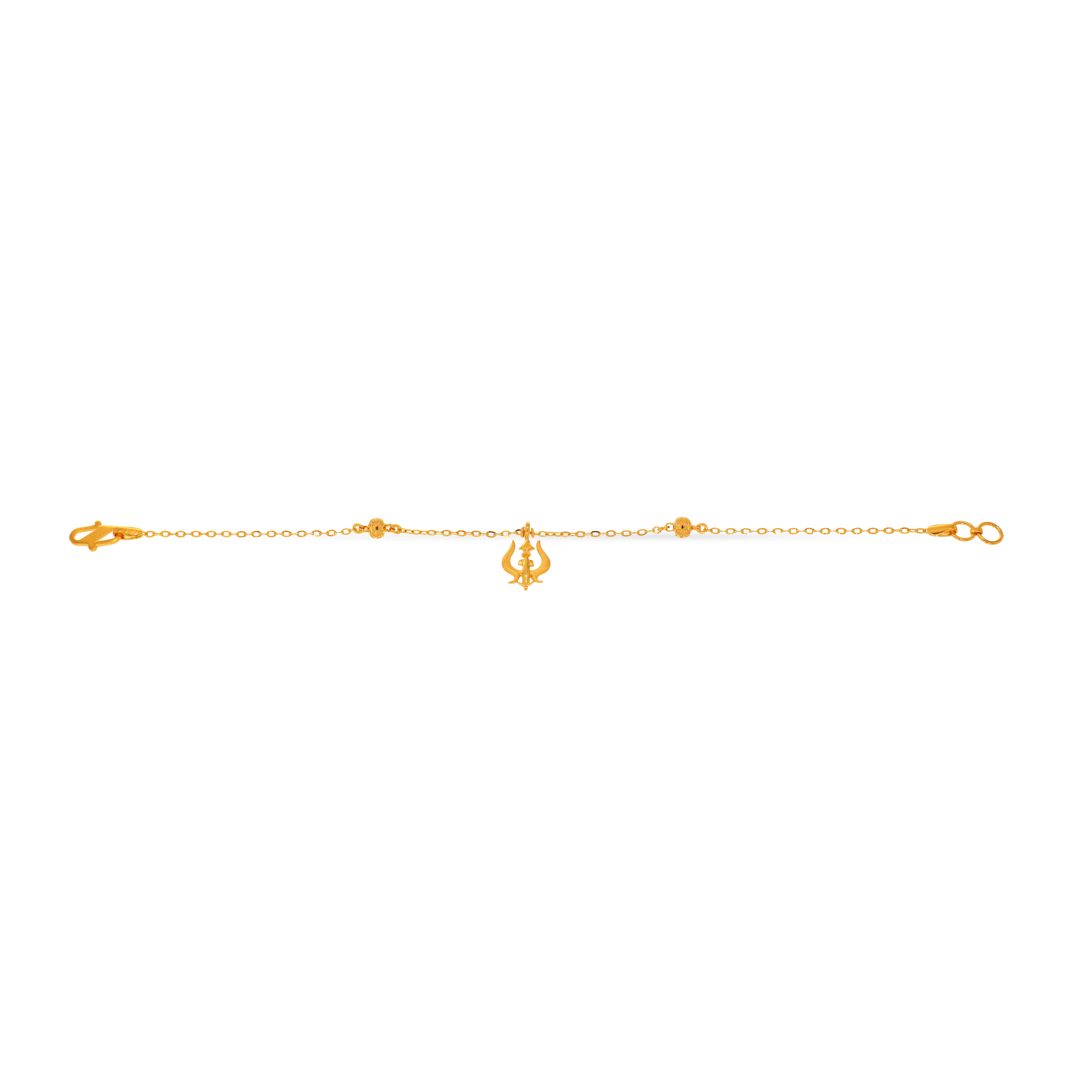 Trident Strength Gold Bracelet - Senco Gold and Diamonds