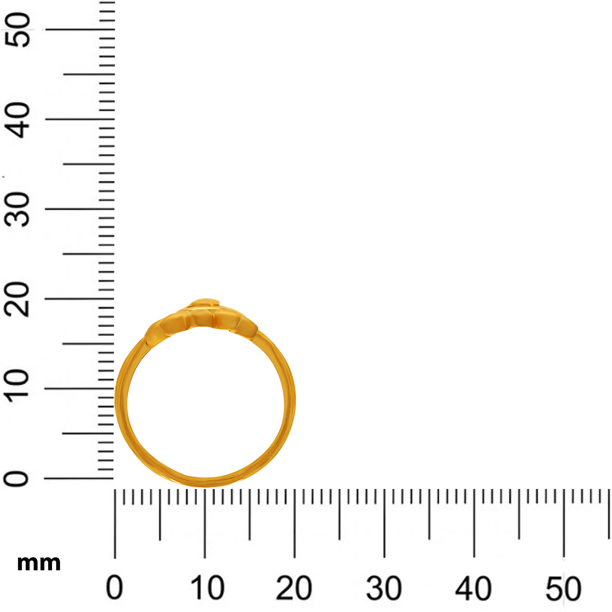 Ornate Botanical Gold Ring - Senco Gold and Diamonds