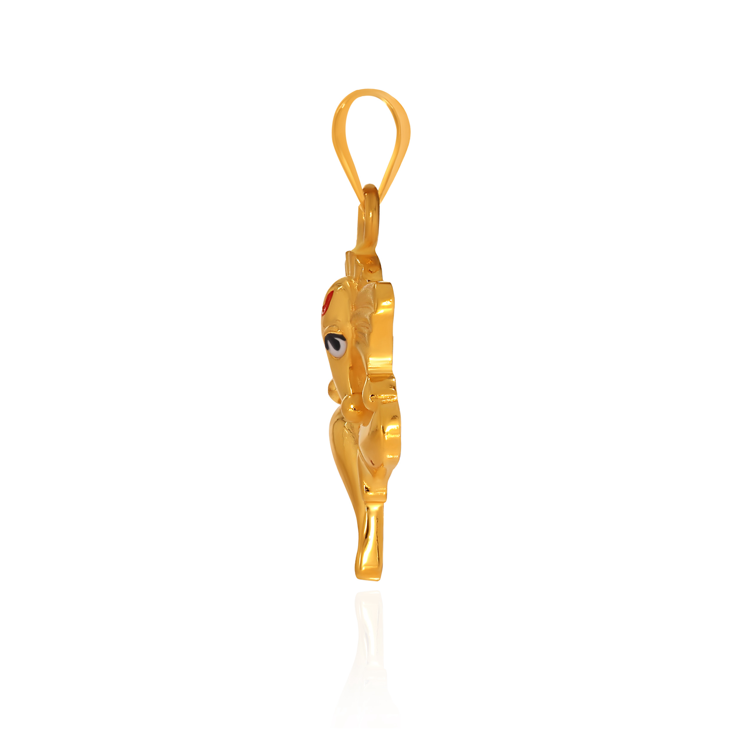 Vivid Aura Ganesh Diamond Pendant - Senco Gold and Diamonds