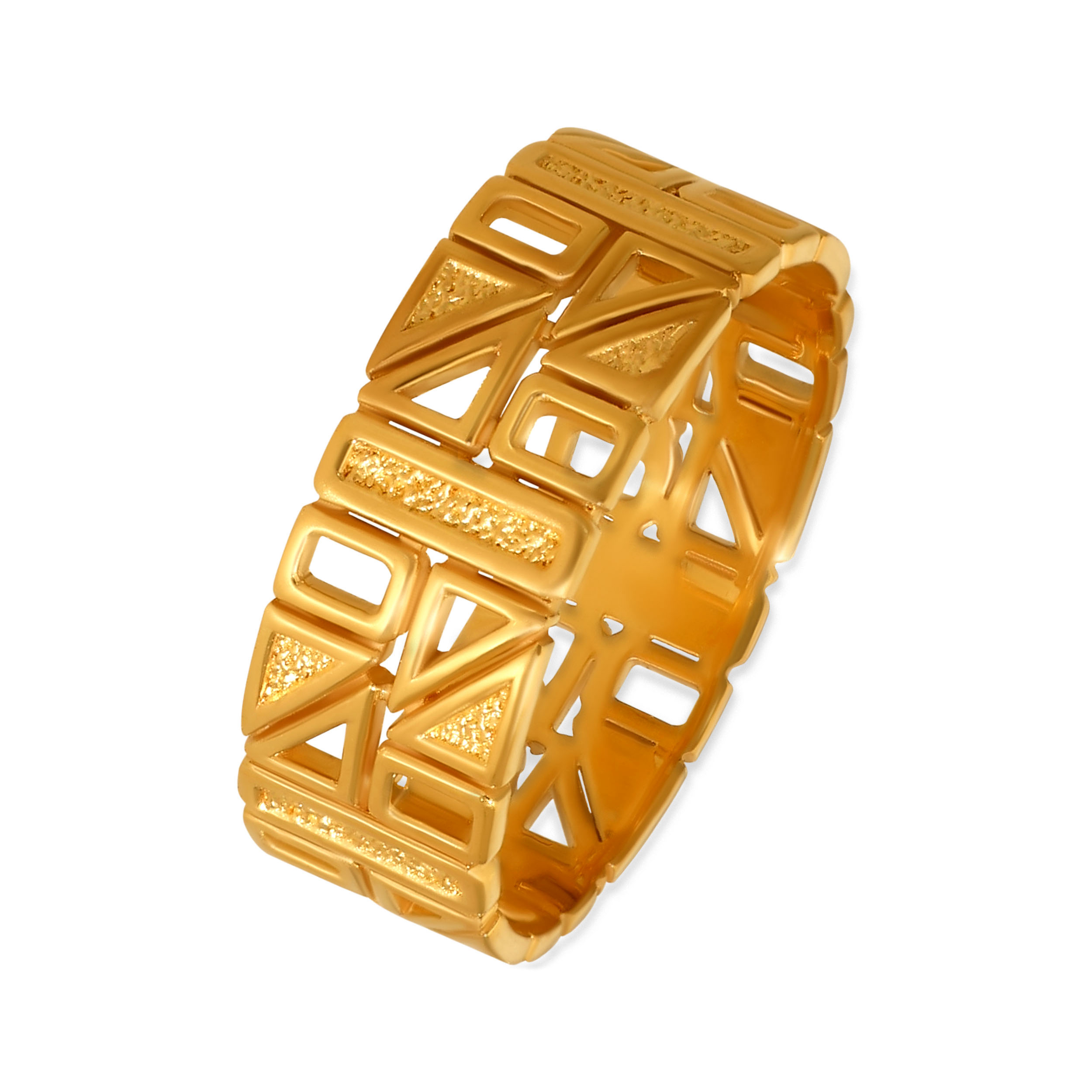 Gridcore Men's Gold Ring