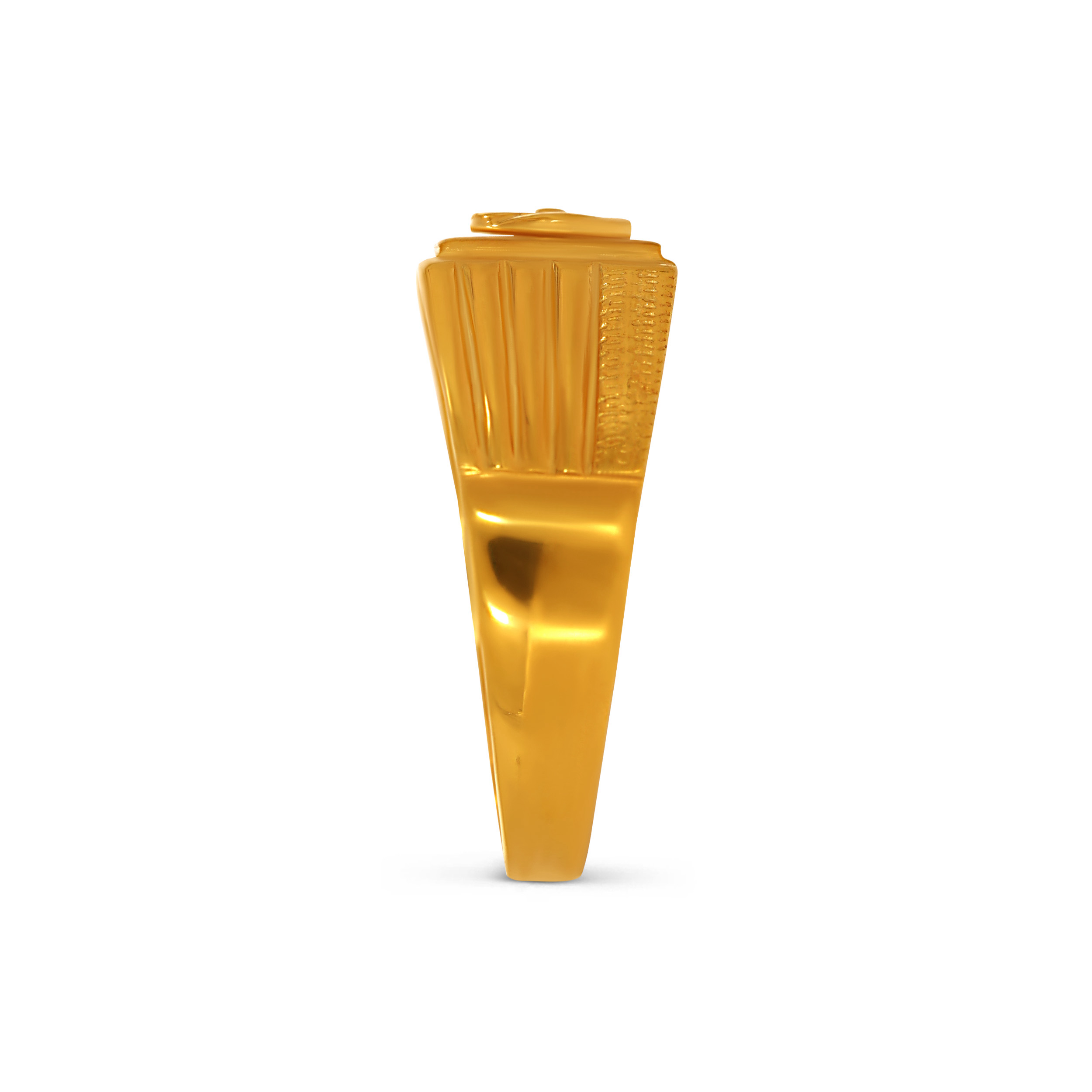 Regal Crest Men's Gold Ring - Senco Gold and Diamonds
