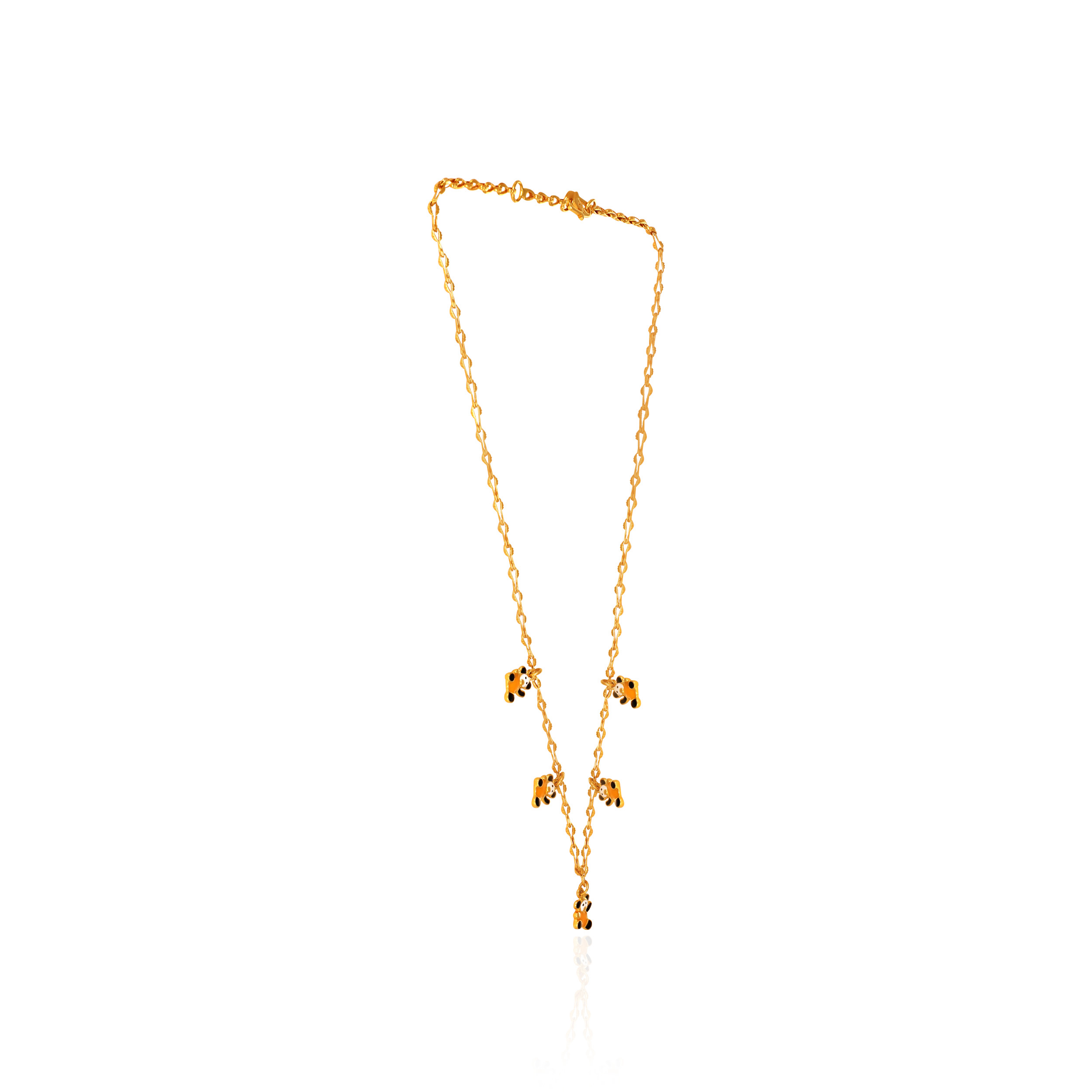 Tiny Wonder Kid's Gold Chain Pendant - Senco Gold and Diamonds