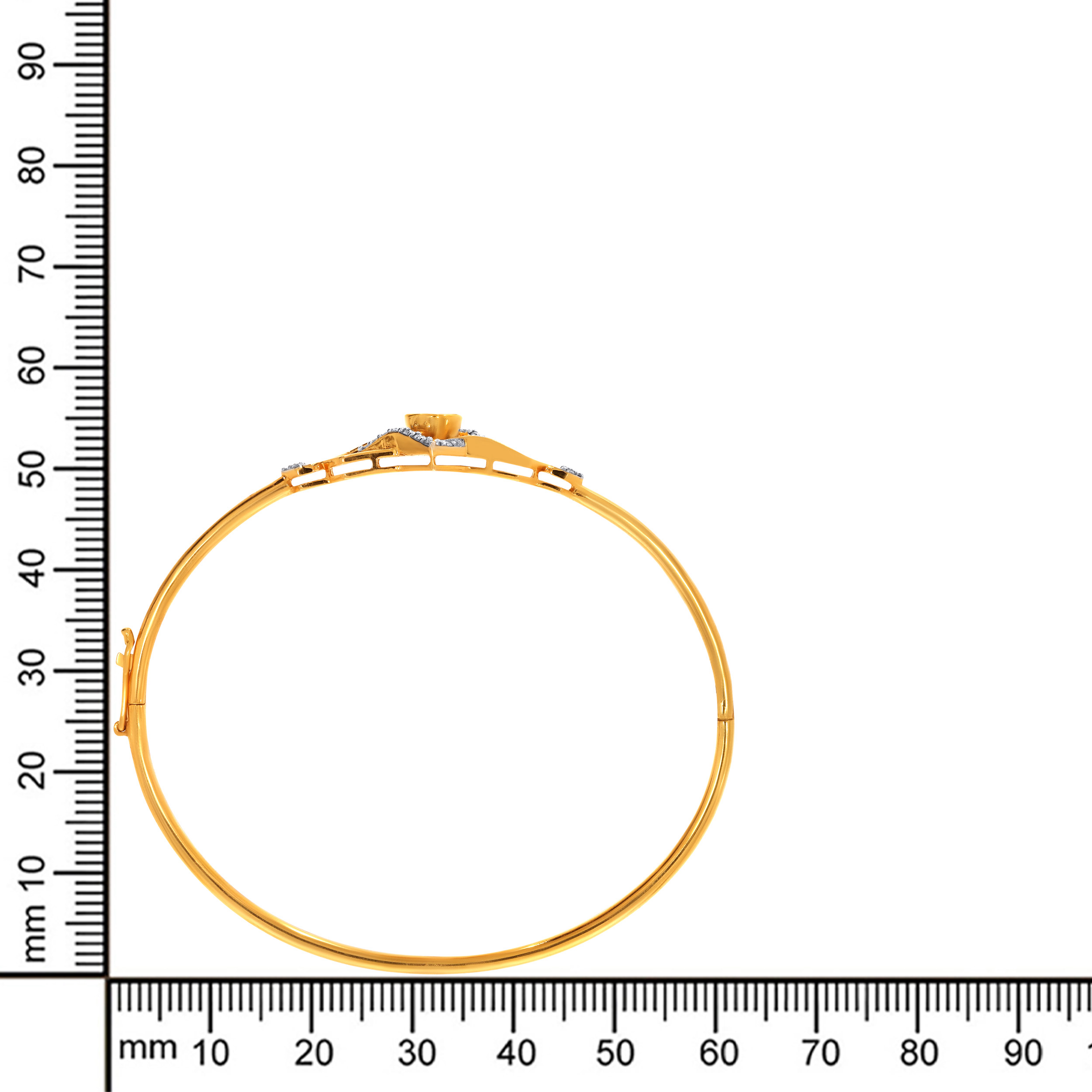 Fashion Fusion Polki Diamond Bracelet - Senco Gold and Diamonds