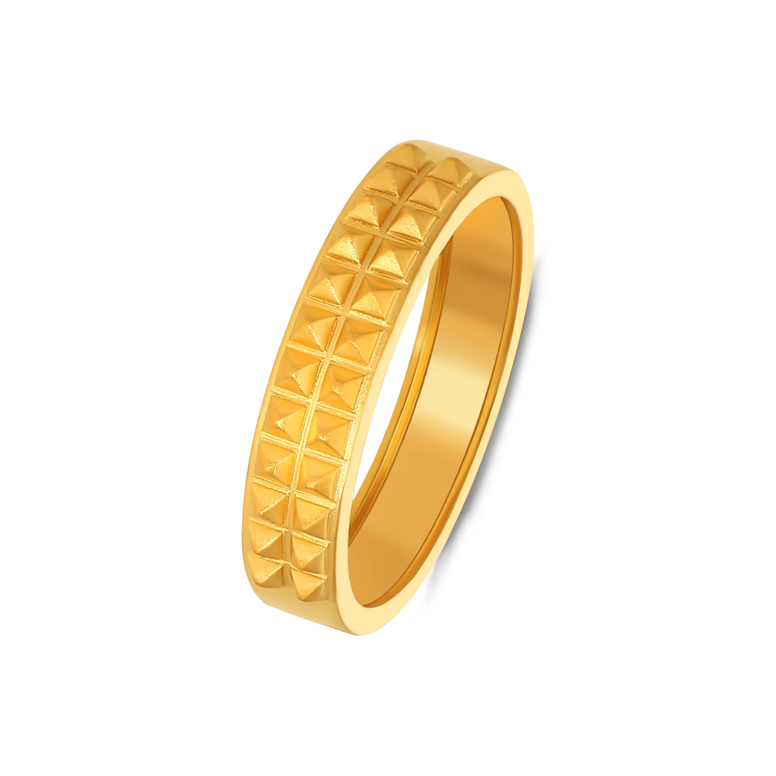 22K Yellow Gold Men's Band Ring_GGR-SAD0005376 - Senco Gold and Diamonds