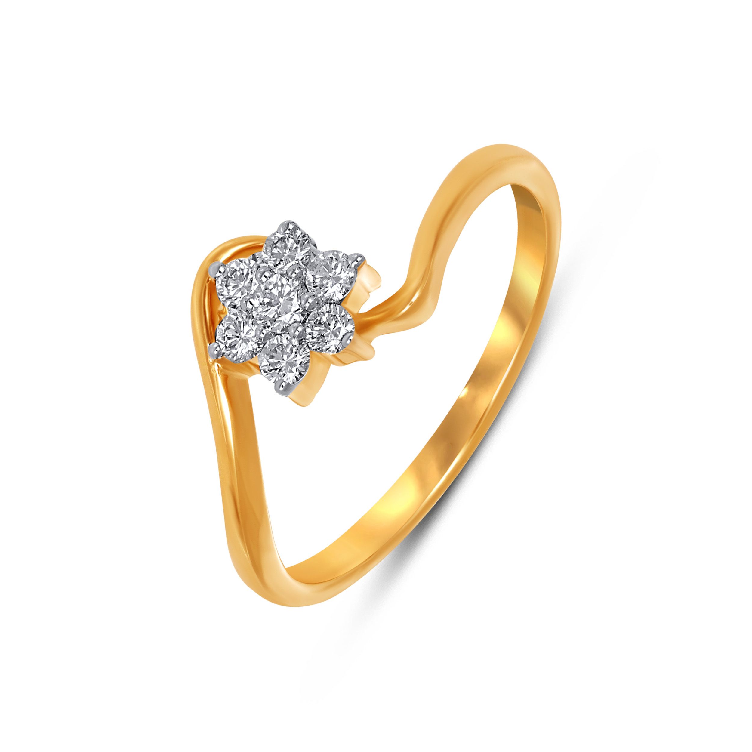 Seraphine Petal Diamond Ring