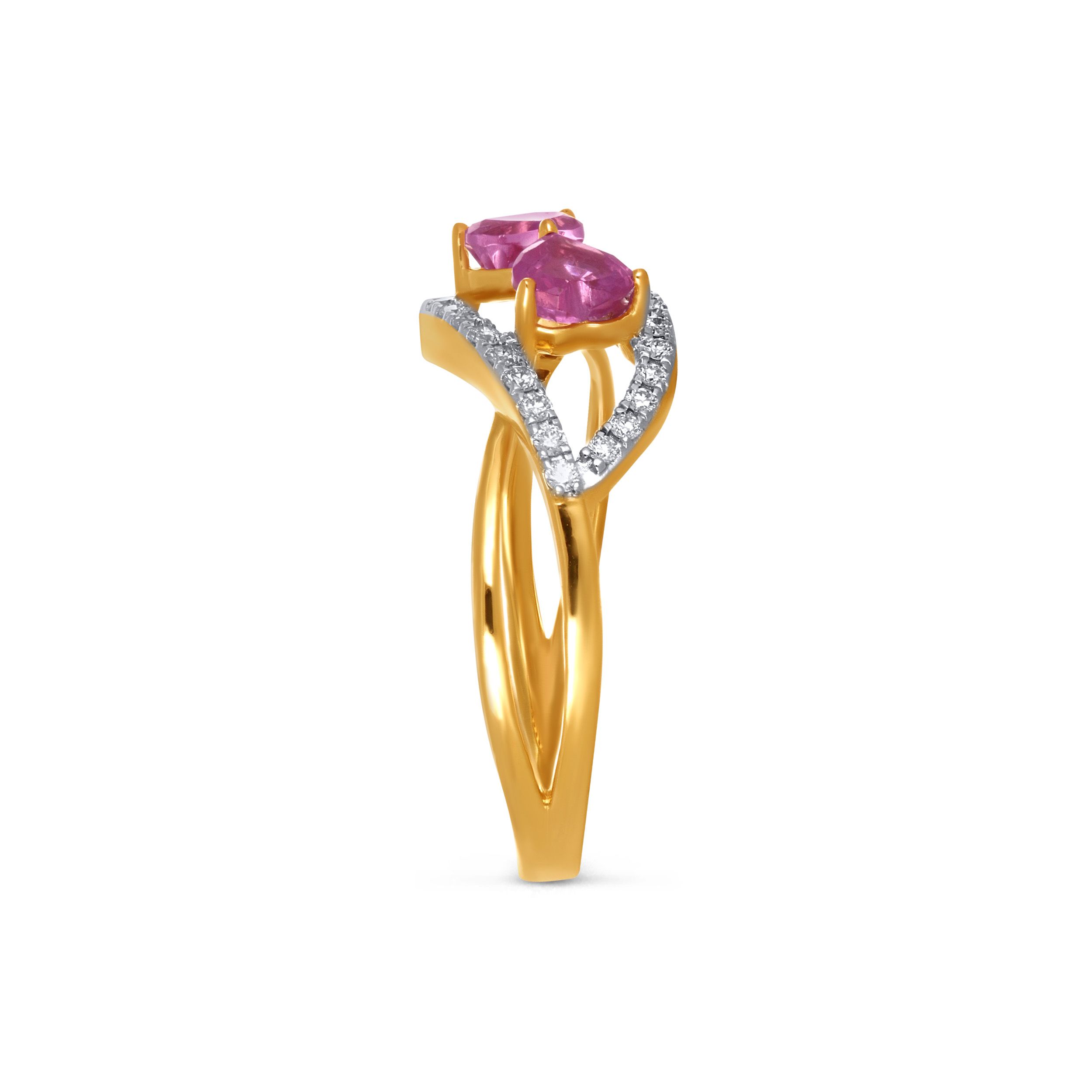 Blush Symphony Diamond Ring alternate view 2