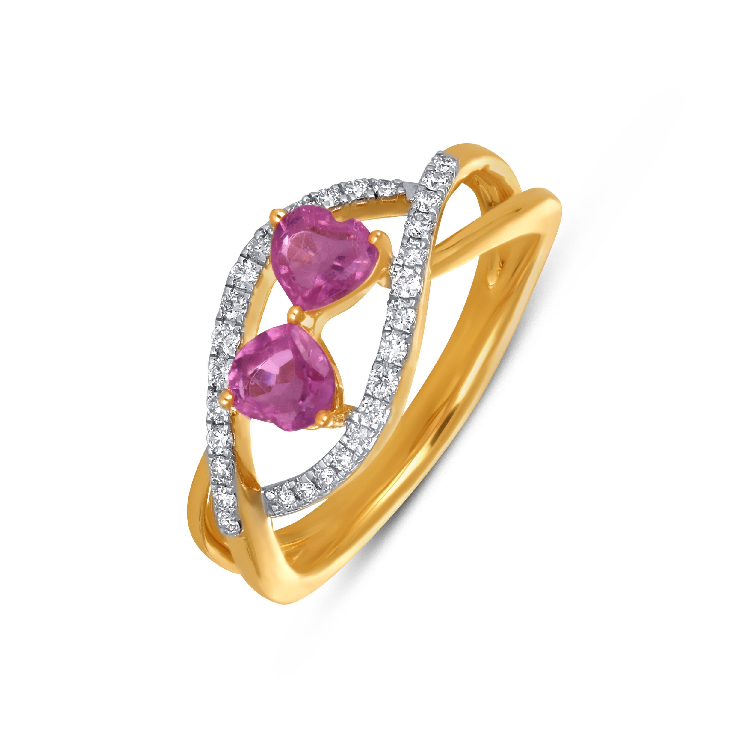 Blush Symphony Diamond Ring