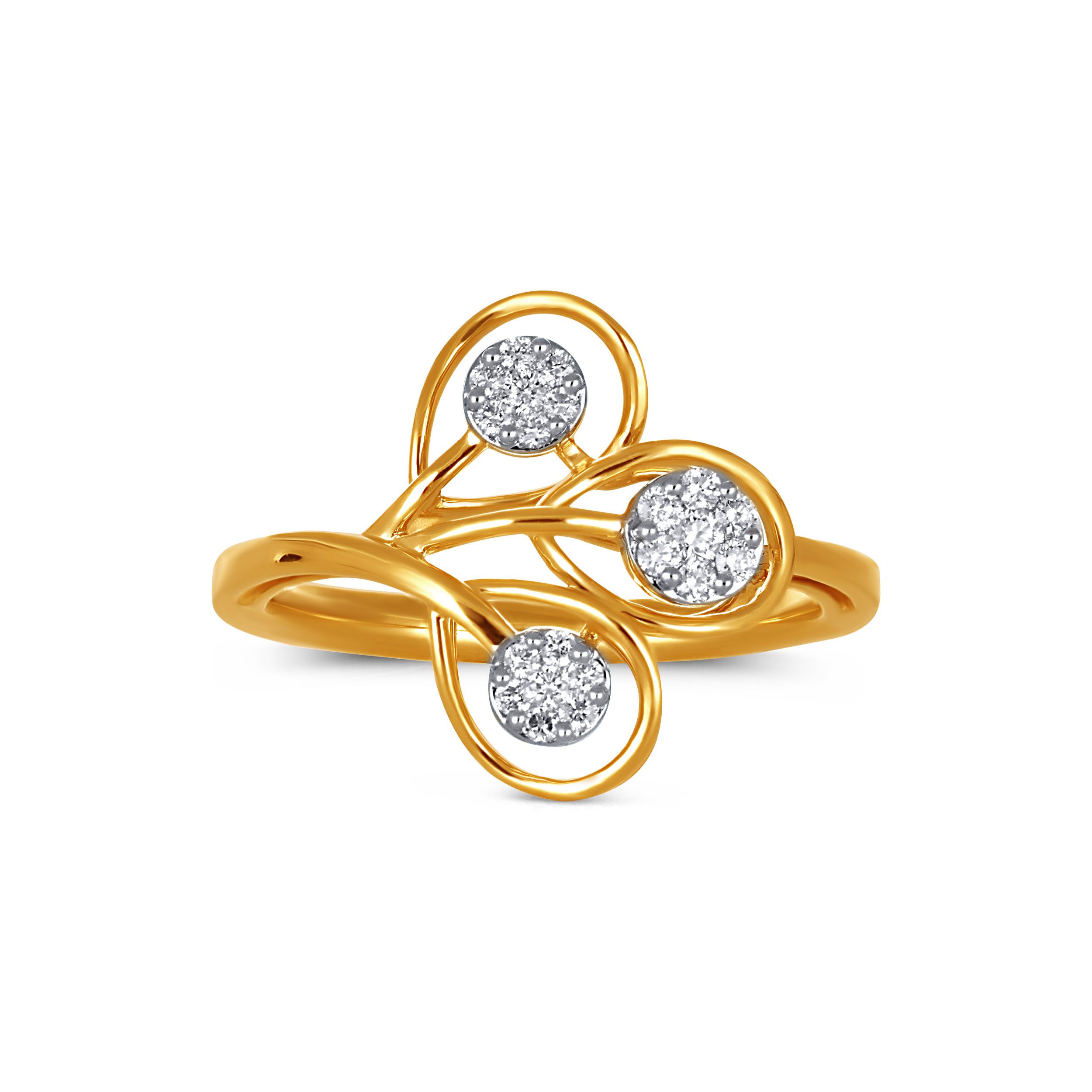 Luna Vine Diamond Ring alternate view 1