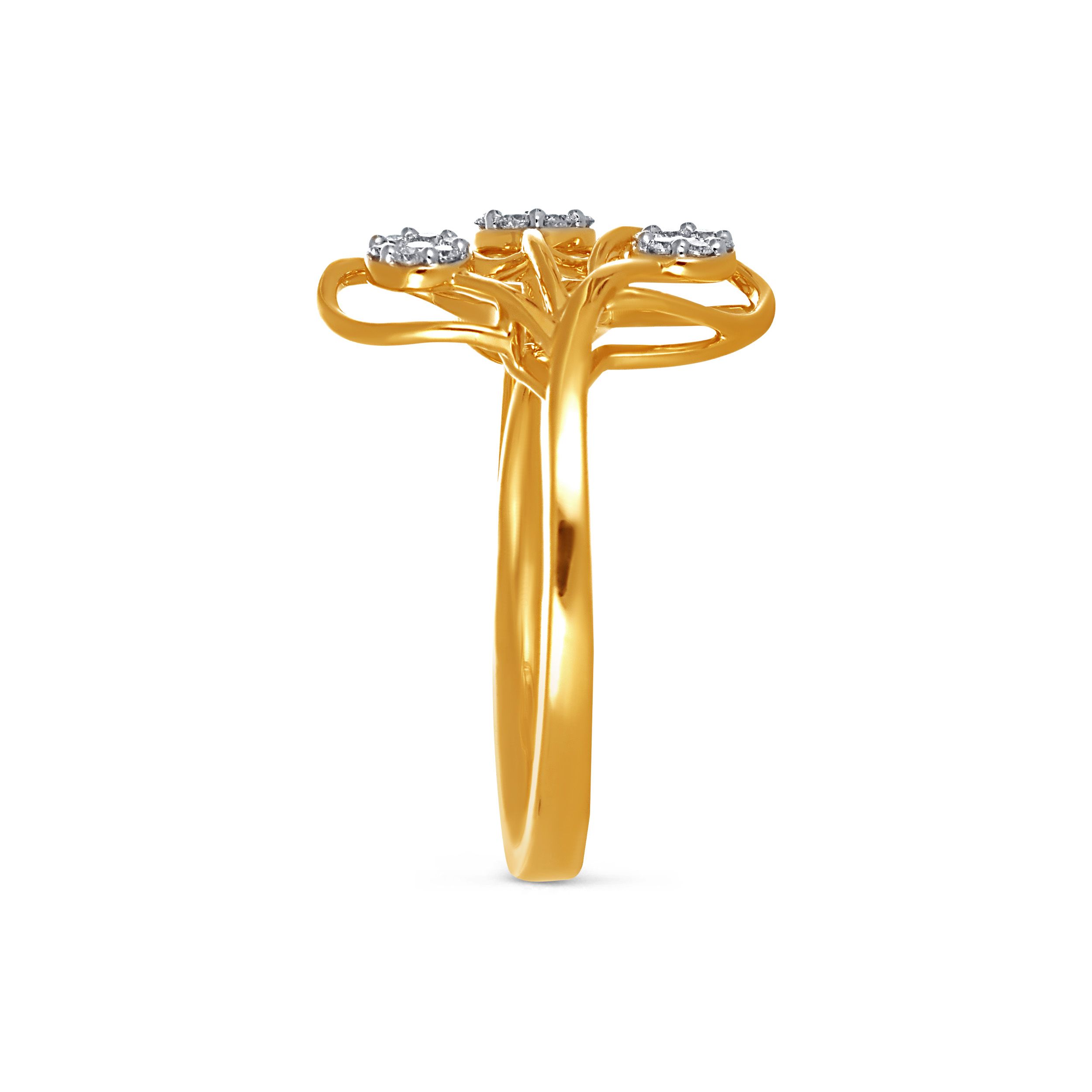 Luna Vine Diamond Ring alternate view 2