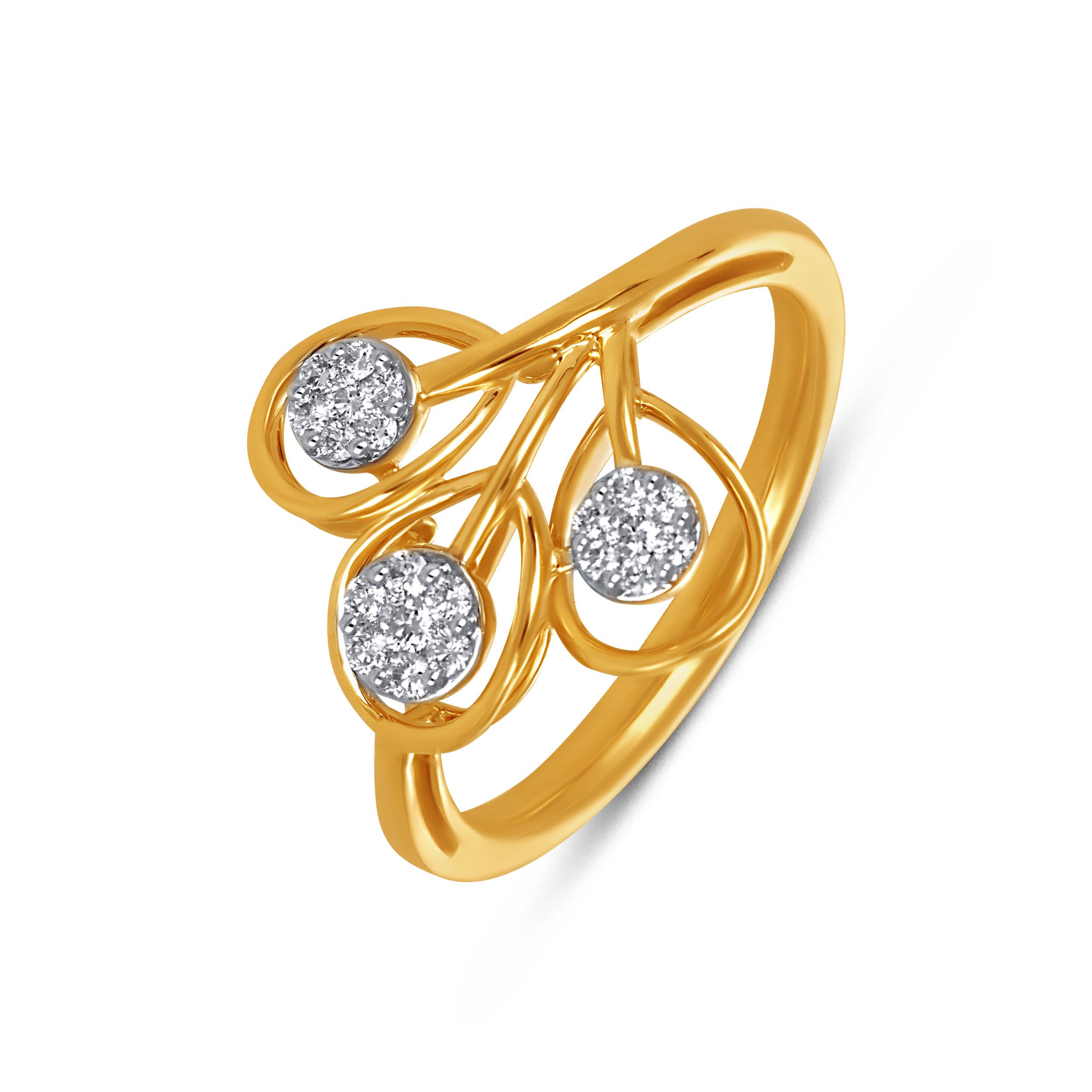 Luna Vine Diamond Ring