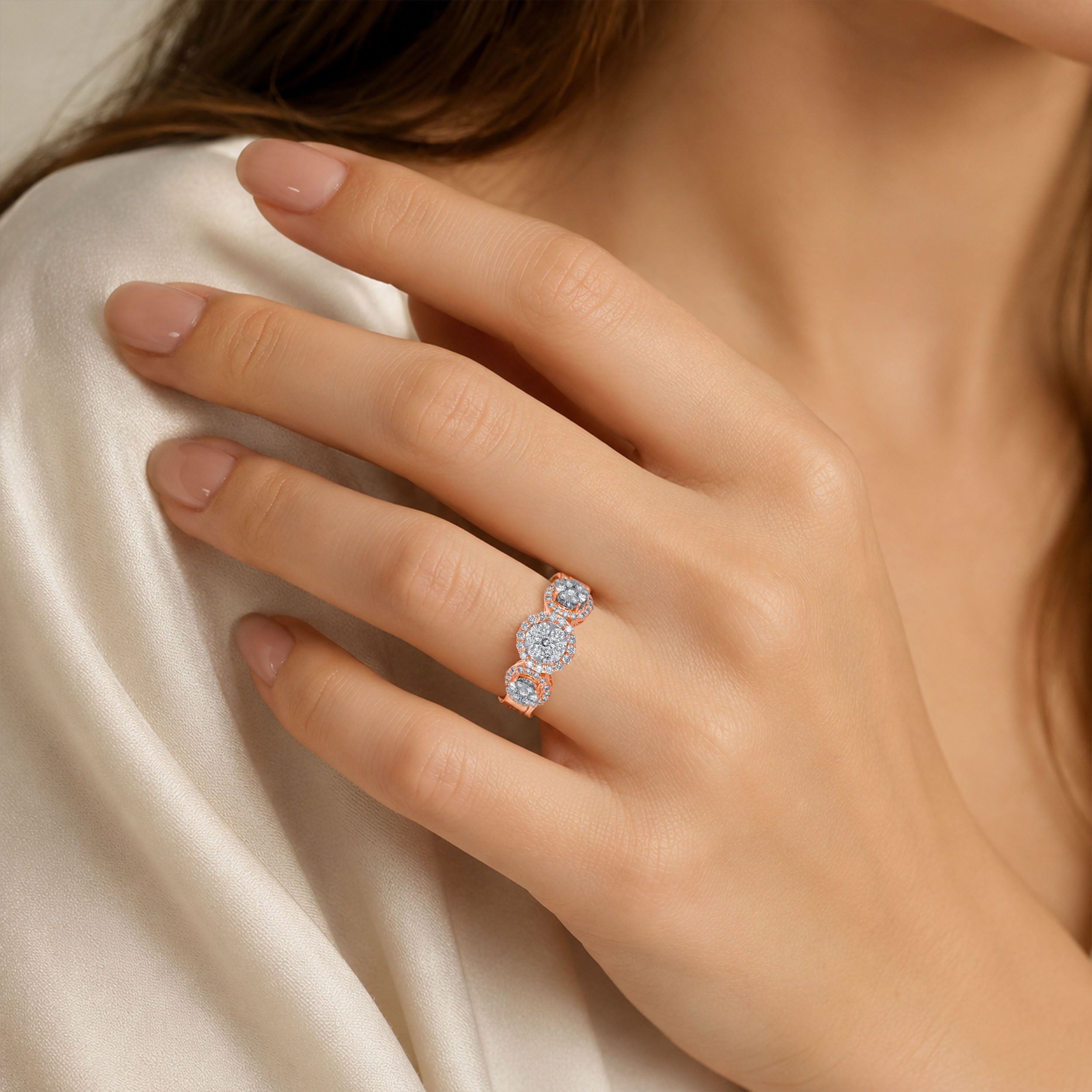 Trinity Glow Diamond Ring alternate view 3