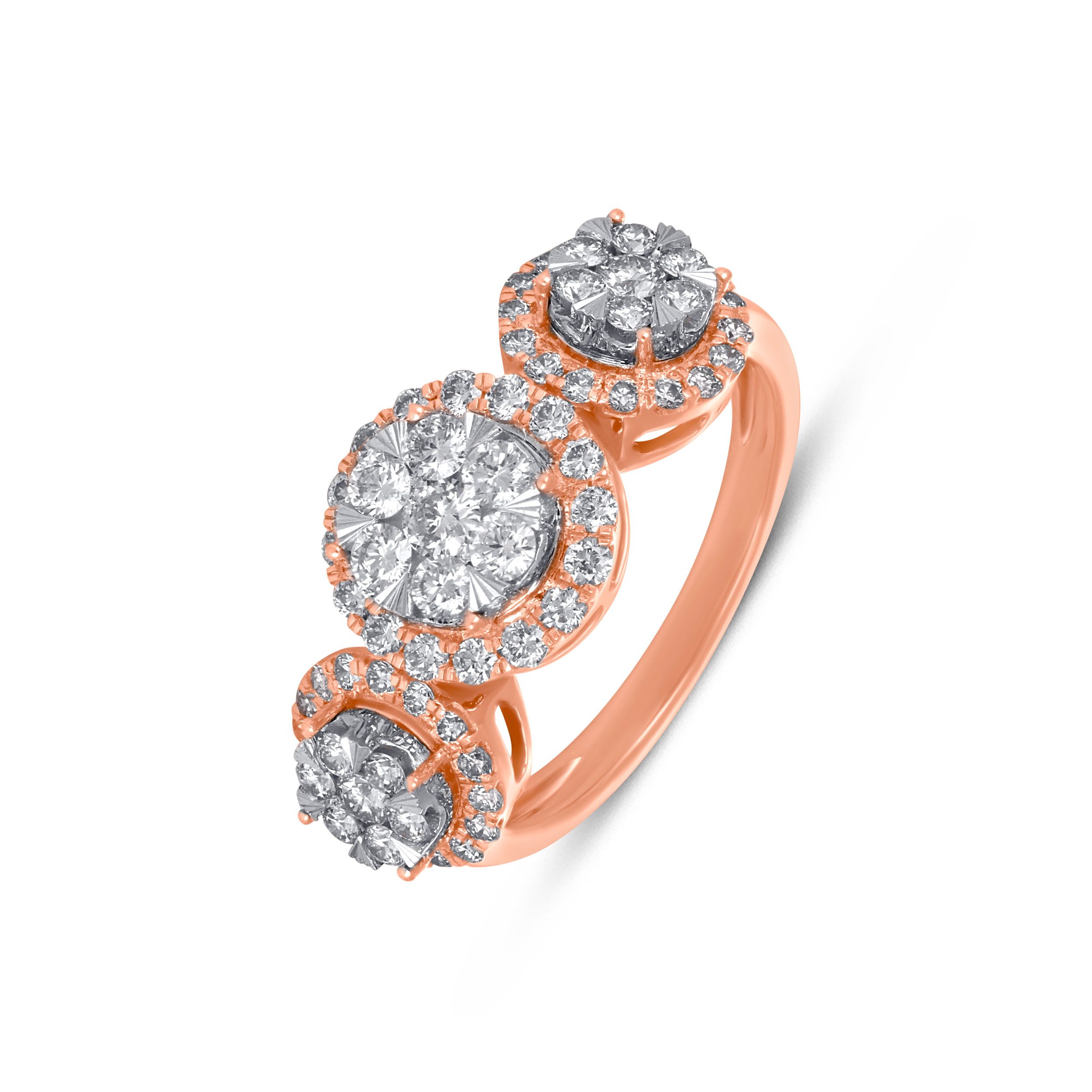 Trinity Glow Diamond Ring