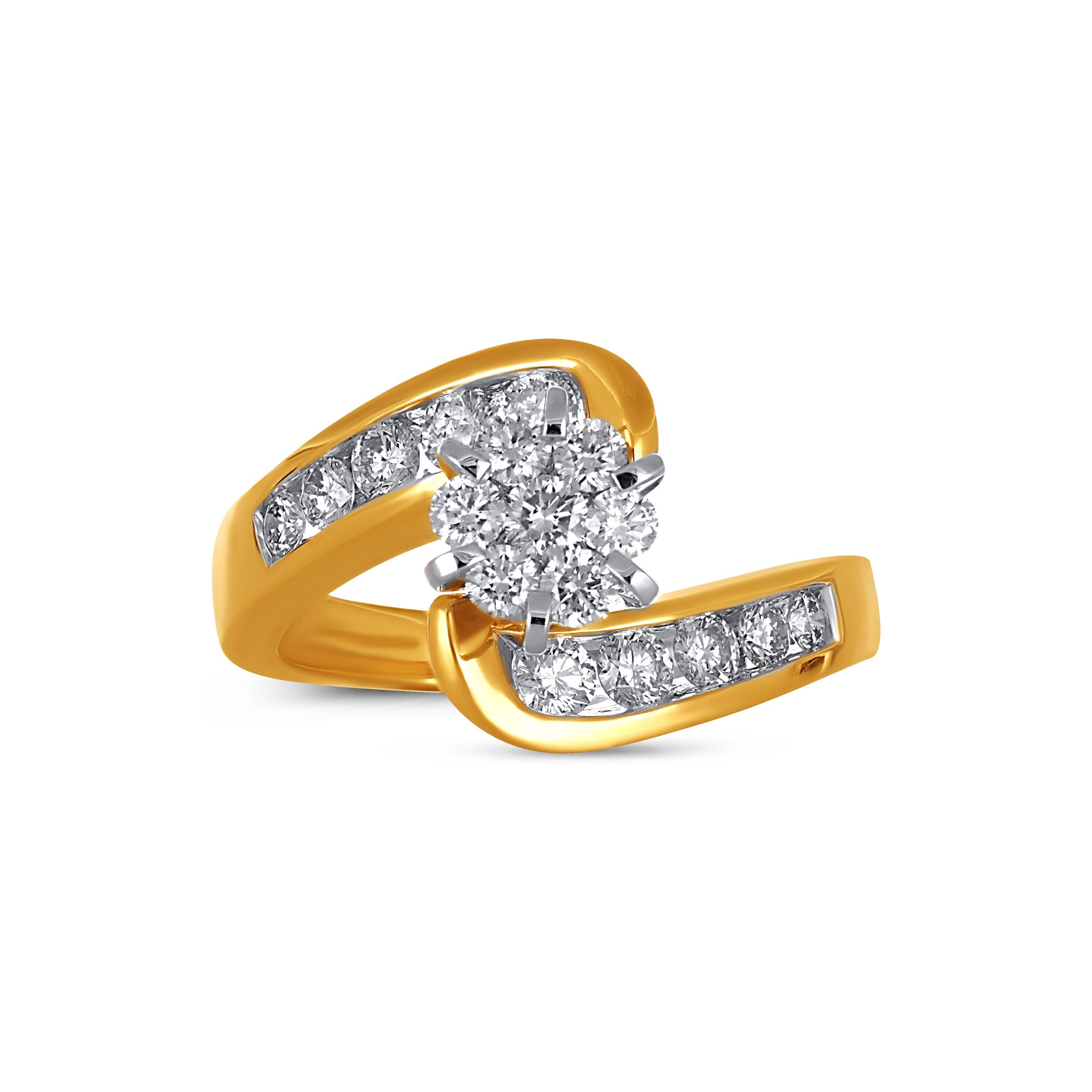 Nova Bypass Diamond Ring alternate view 1