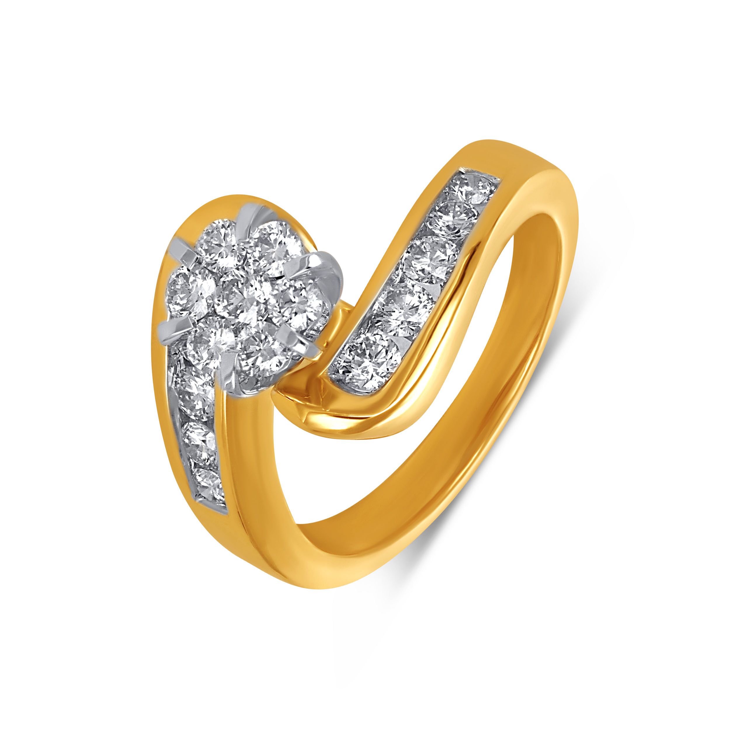Nova Bypass Diamond Ring