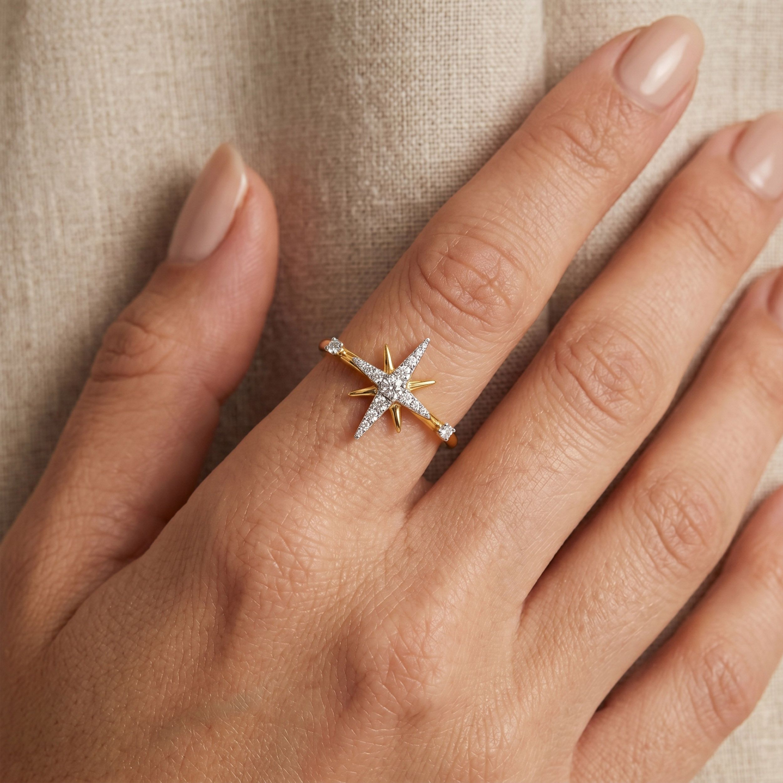 Dazzling Astral Diamond Ring alternate view 3