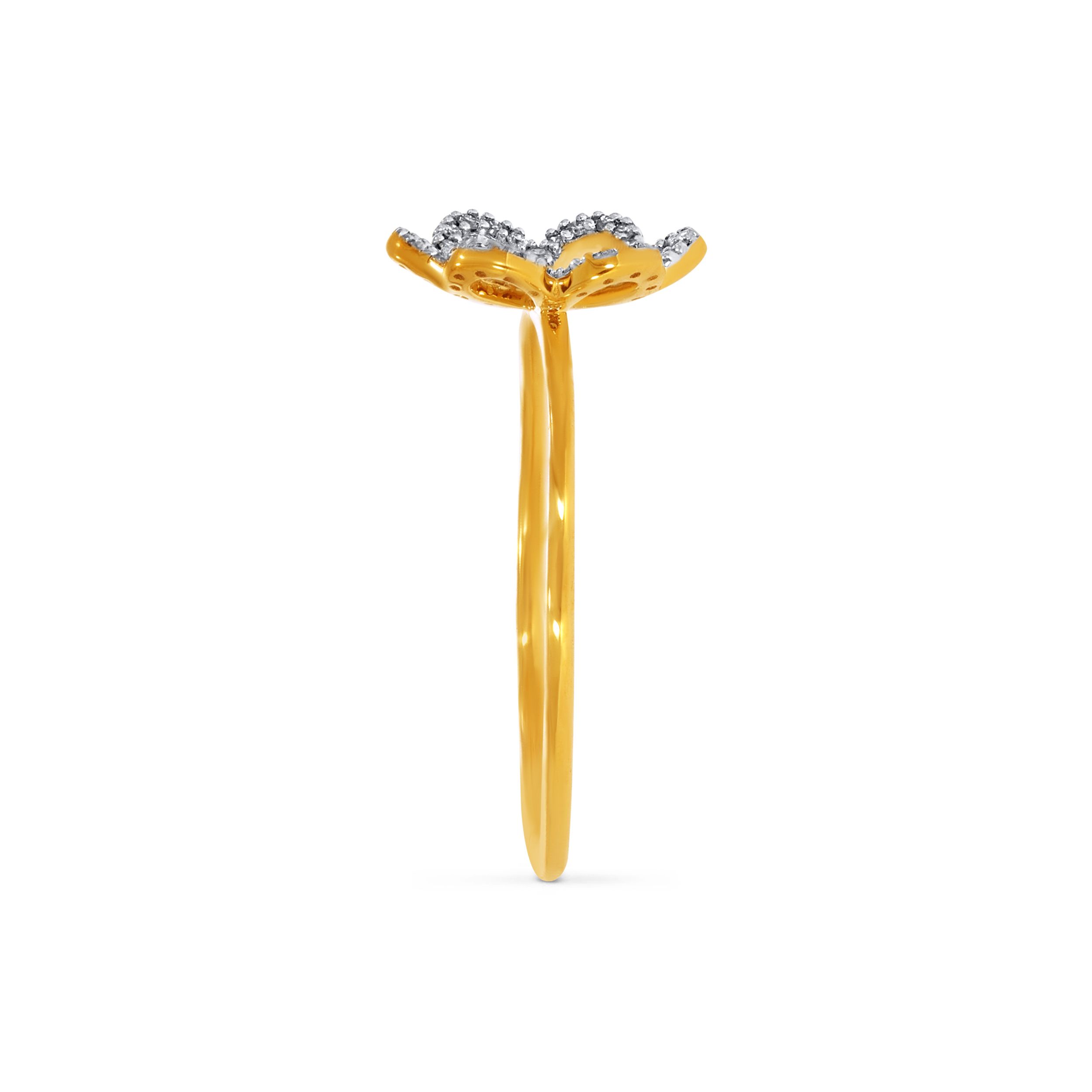 Open Bloom Diamond Ring alternate view 2