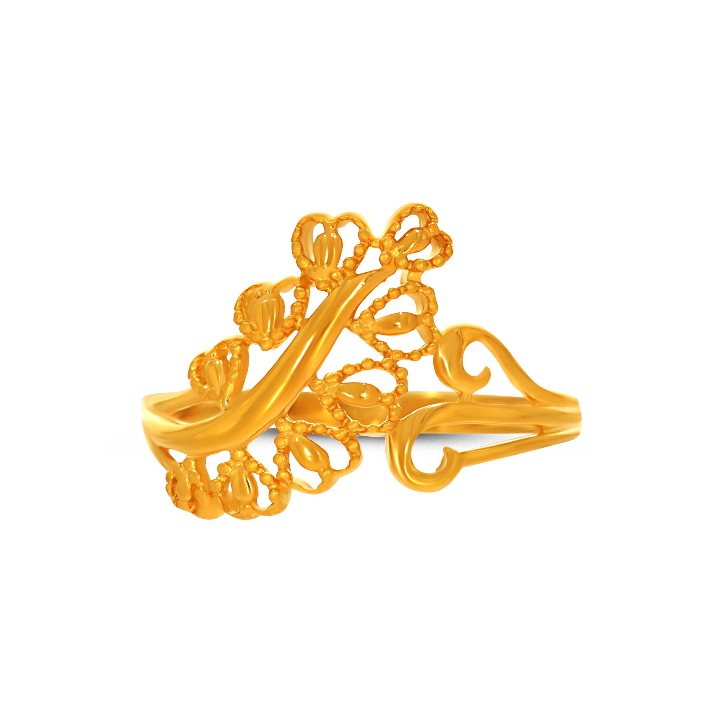 Whisper Garden Gold Ring alternate view 1