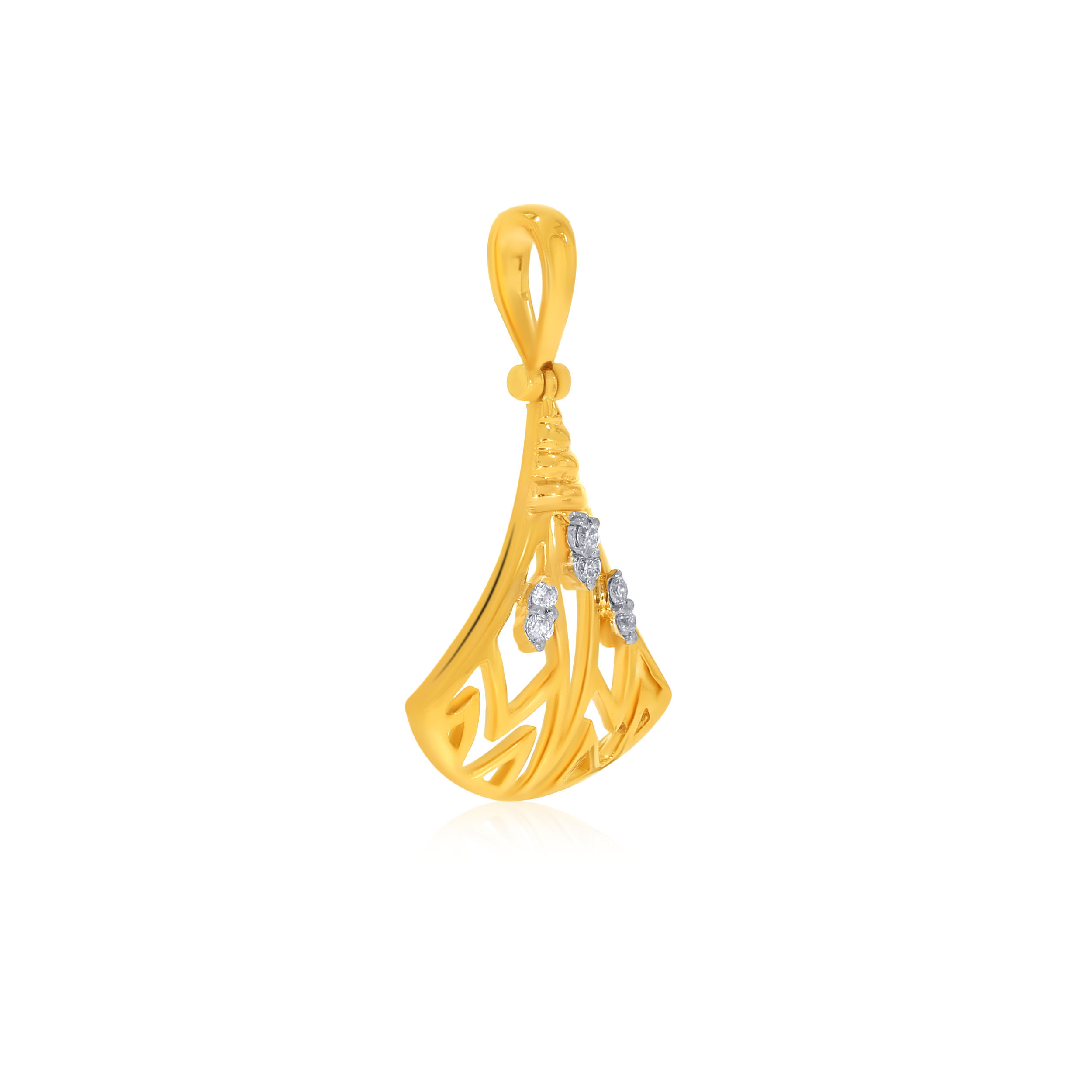 Shiny Chime Diamond Pendant - Senco Gold and Diamonds