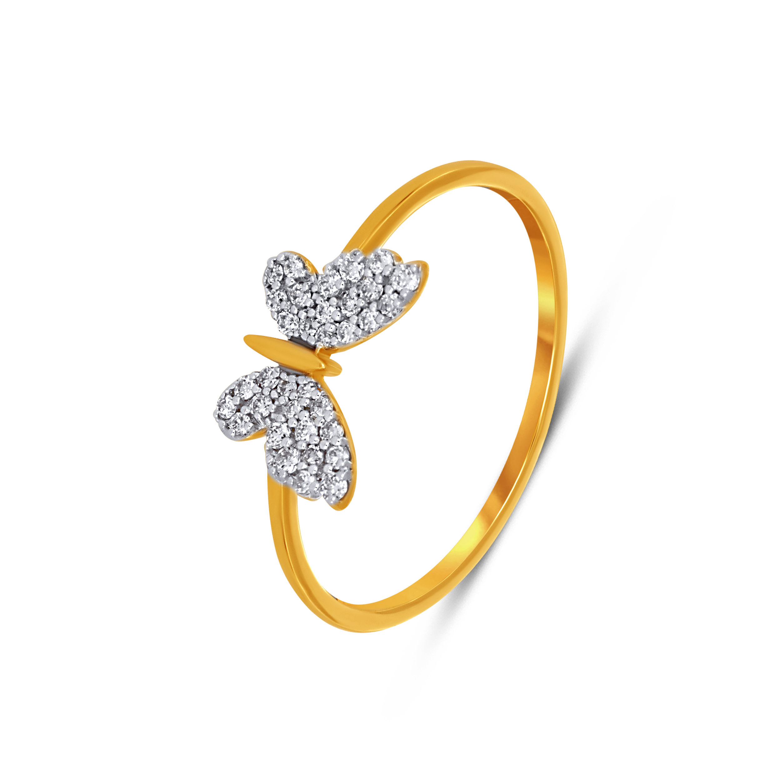 Flutterlight Diamond Ring
 - Senco Gold and Diamonds