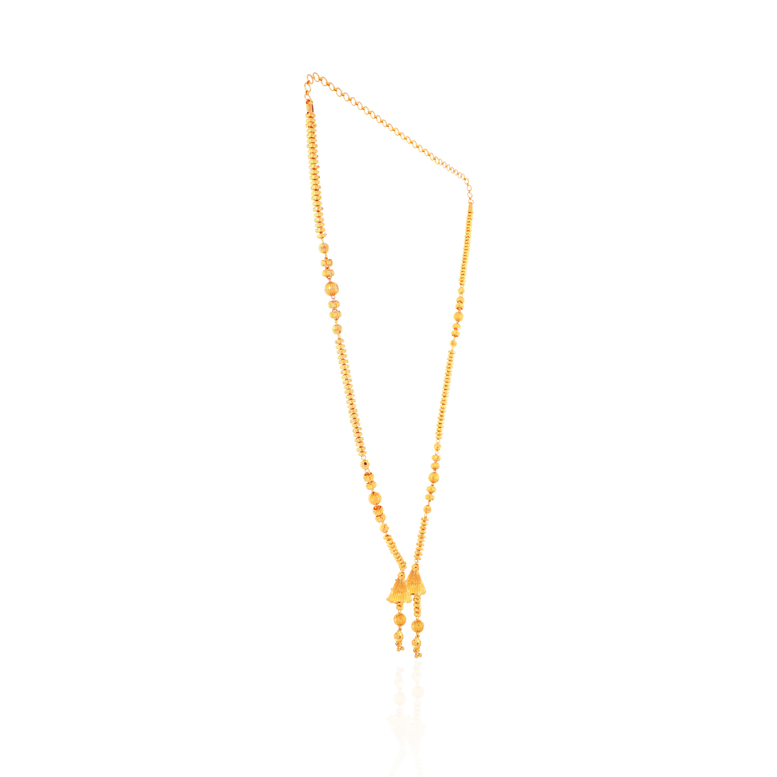 Dual Bells Gold Chain - Senco Gold and Diamonds
