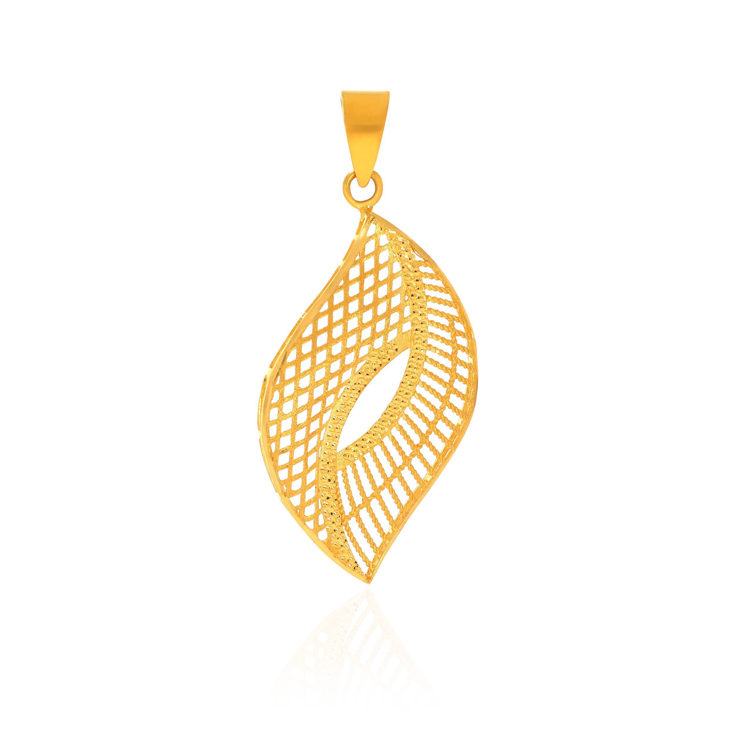 22K Yellow Gold Pendant-GPN-D000741347 - Senco Gold and Diamonds