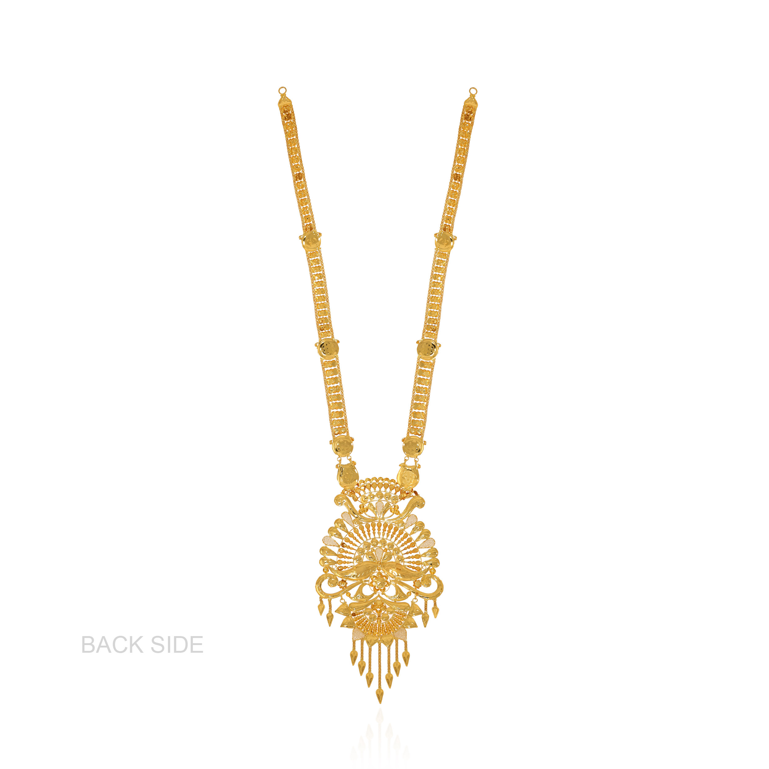 Eternal Splendour Gold Sitahar Necklace - Senco Gold and Diamonds