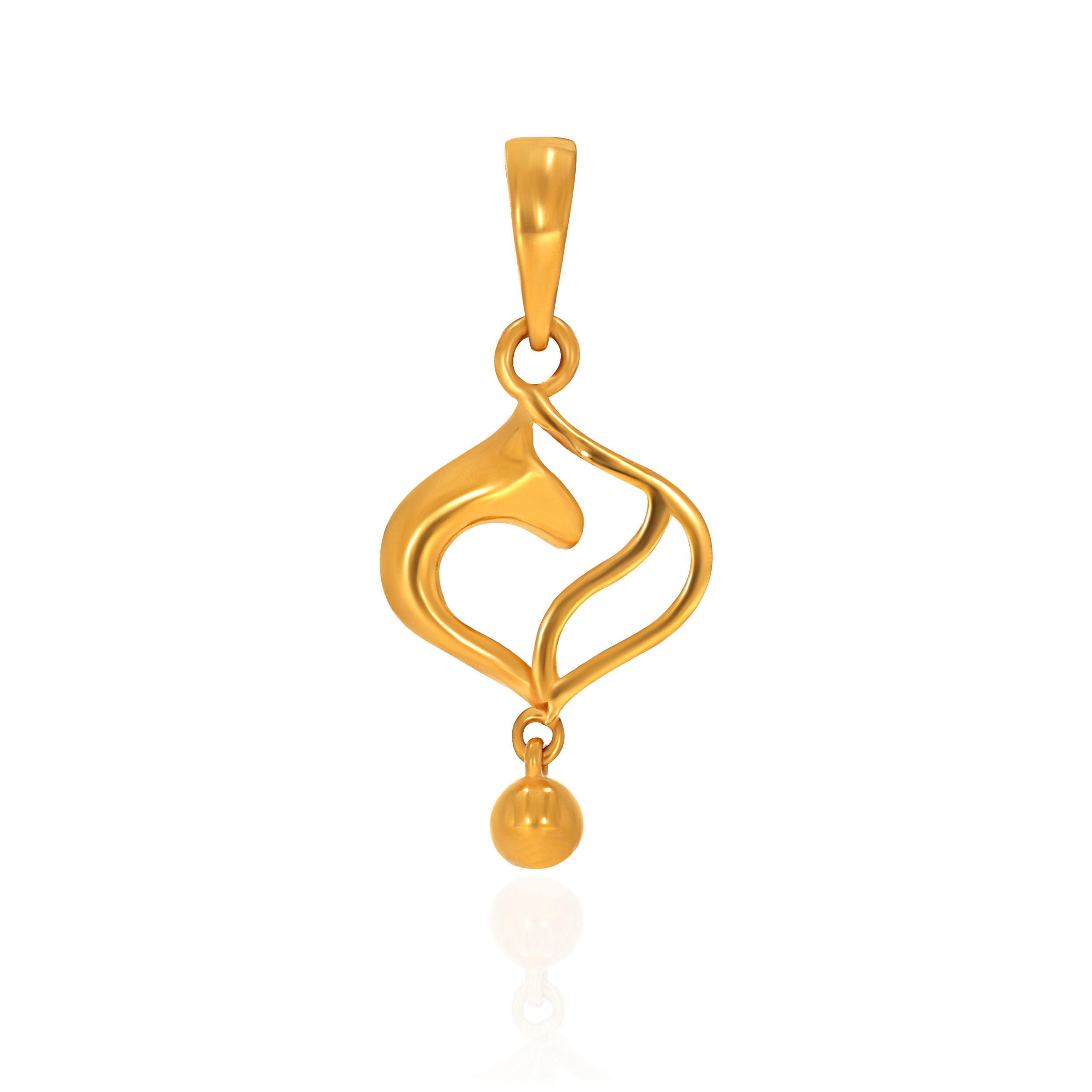 Contemporary Elegance Gold Pendant - Senco Gold and Diamonds