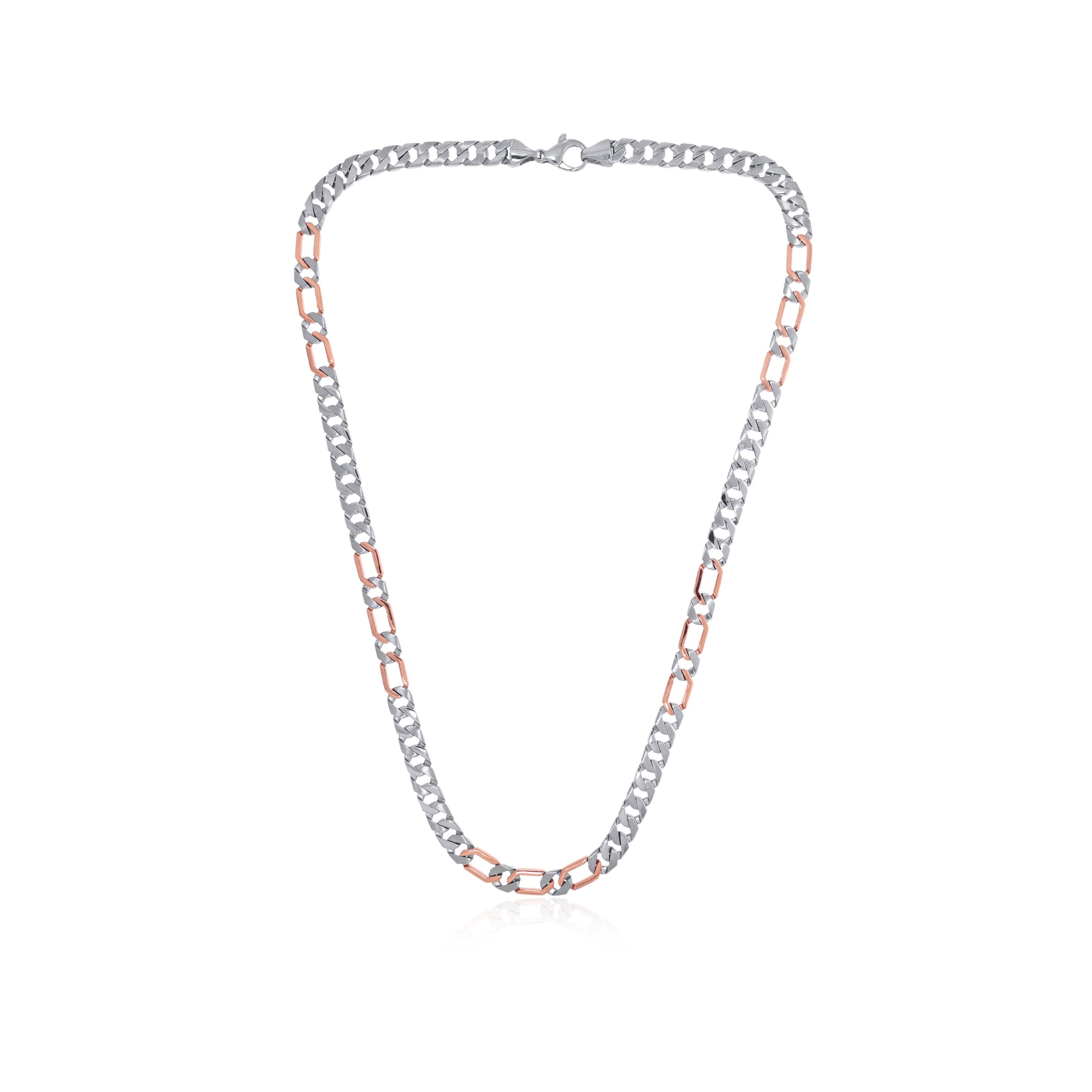 Noble Fusion Men Platinum Chain - Senco Gold and Diamonds