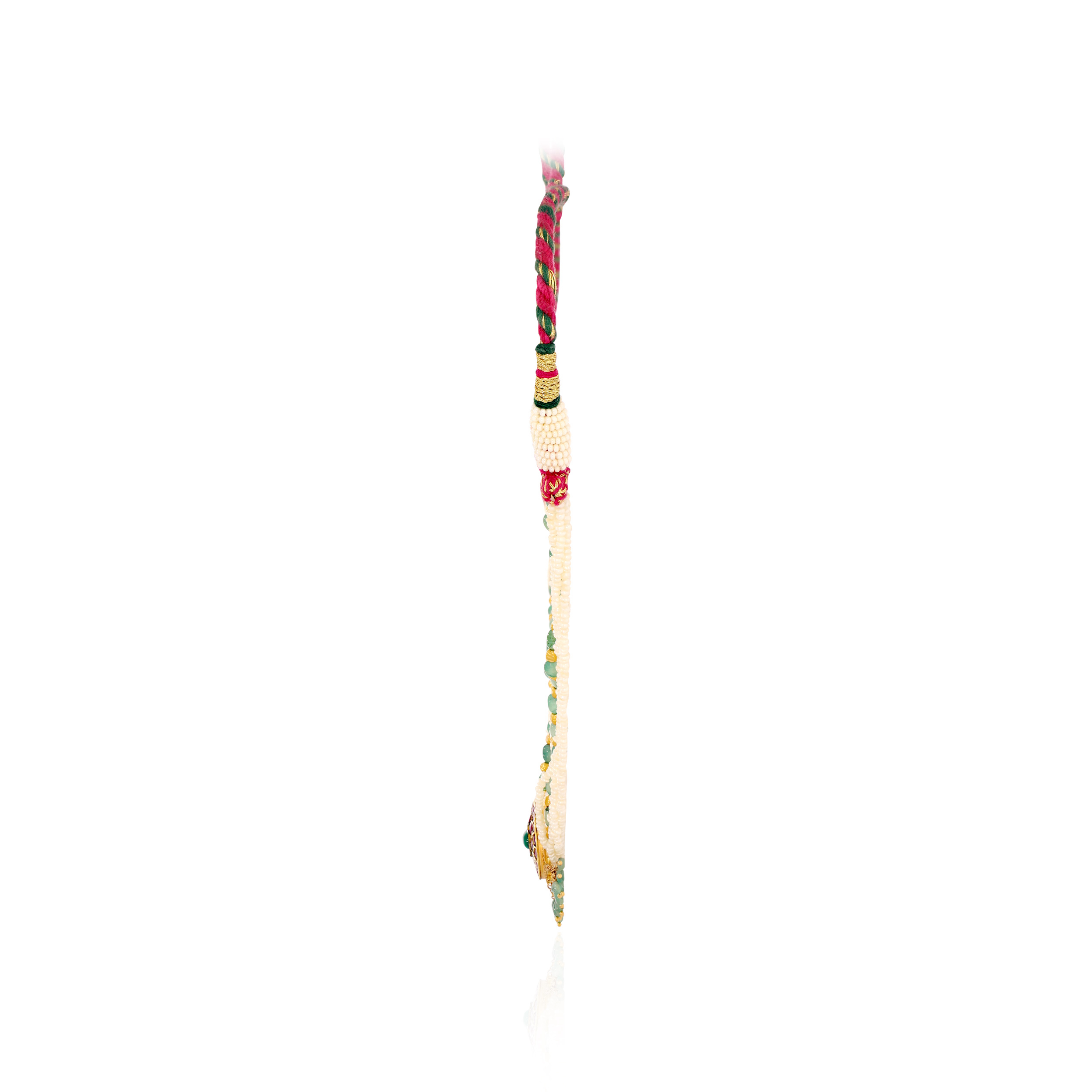 22K Yellow Gold Kundan Necklace-GN-D000788448 - Senco Gold and Diamonds