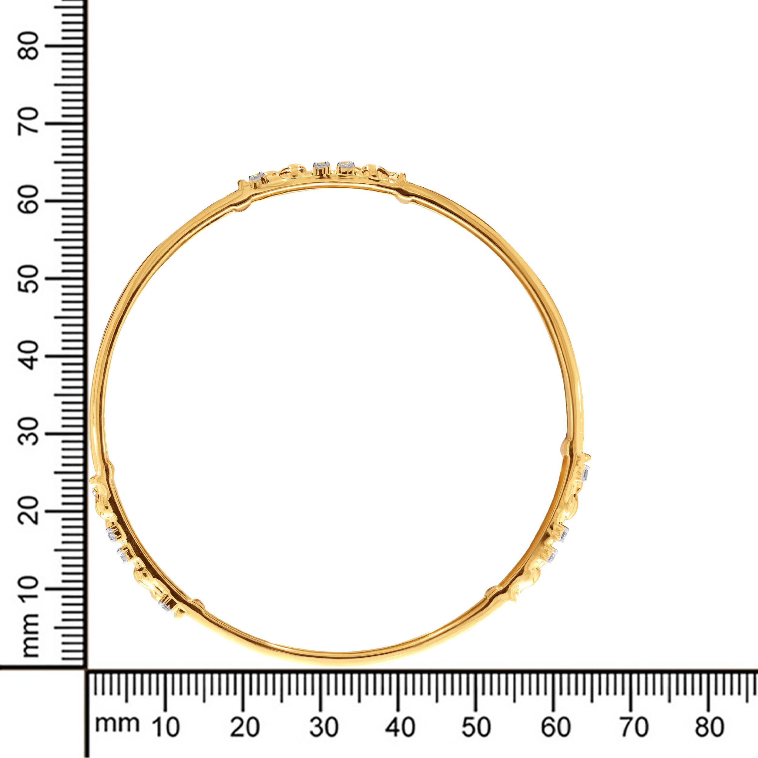 Creative Brilliance Diamond Noa Bangle - Senco Gold and Diamonds