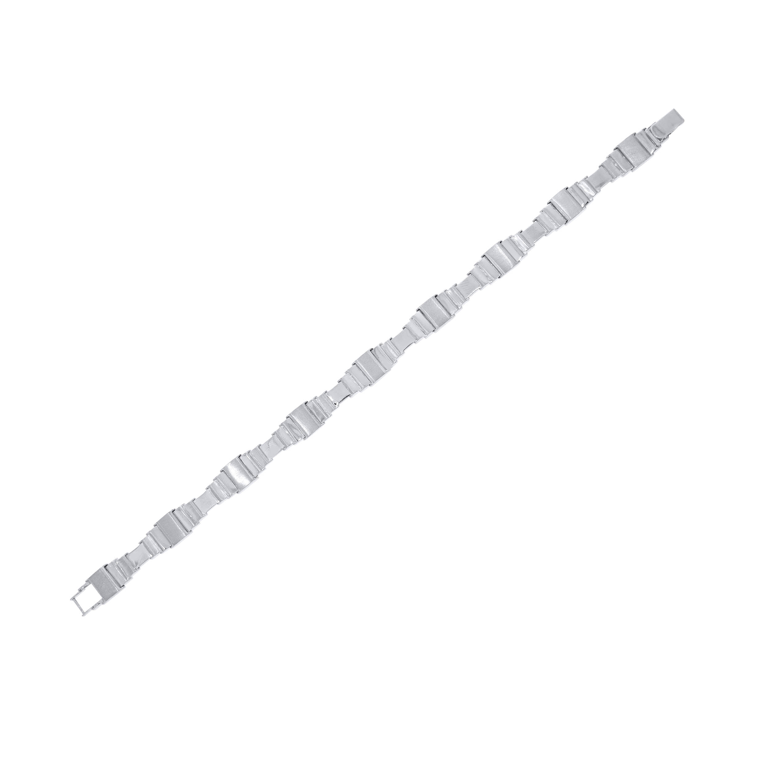 Bridging Brilliance Men Platinum Wristlet - Senco Gold and Diamonds