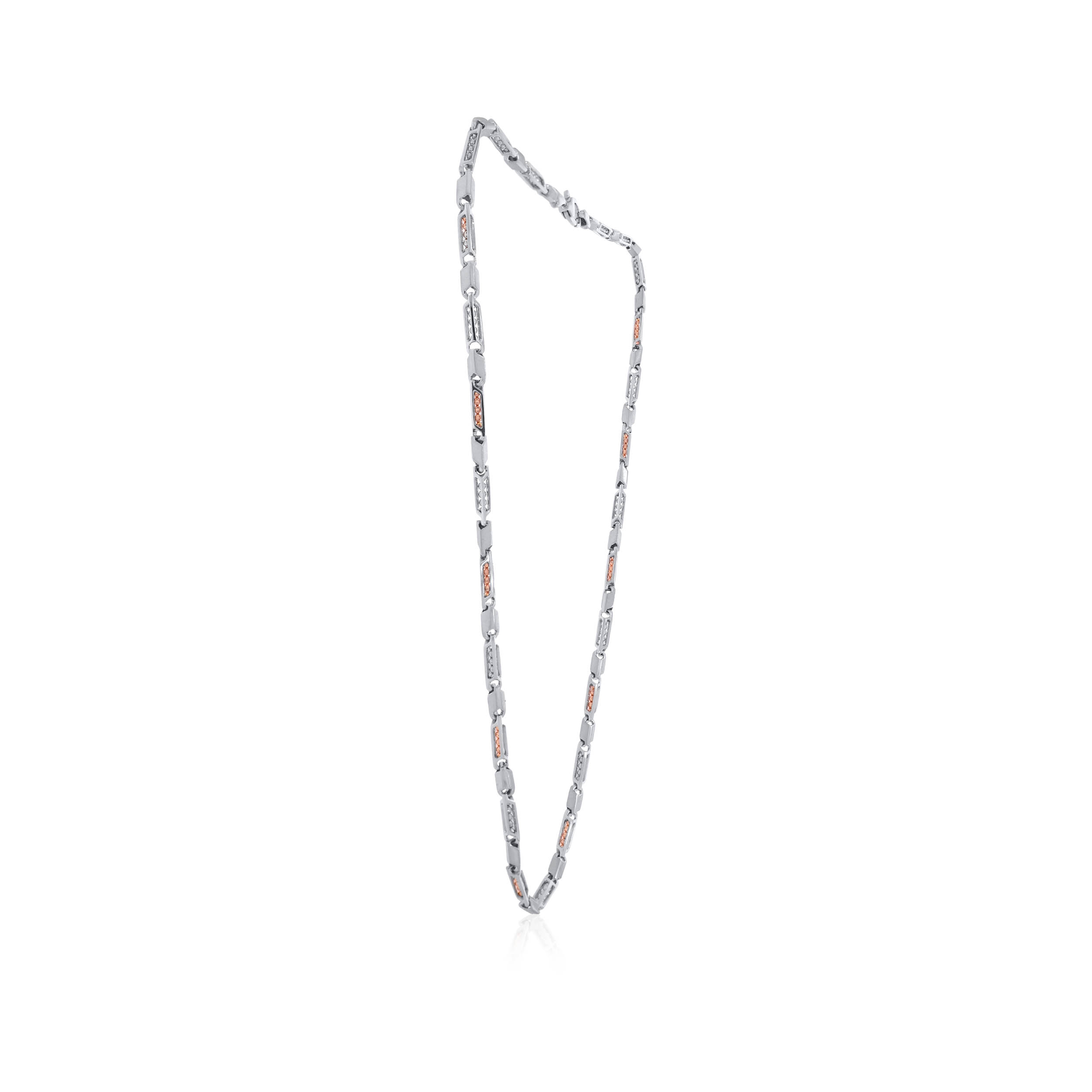 Assertive Style Men Platinum Chain - Senco Gold and Diamonds