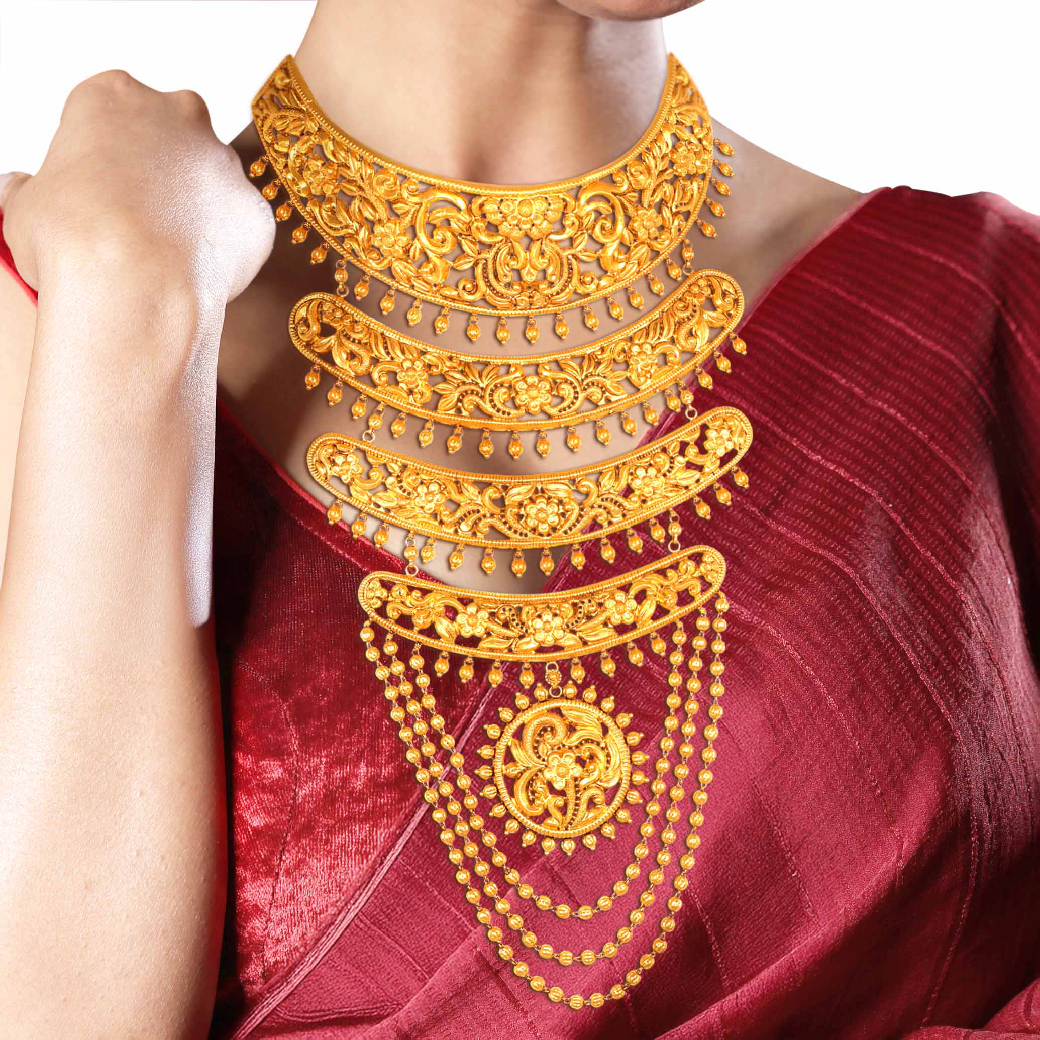 Layered Legacy Gold Necklace - Senco Gold and Diamonds