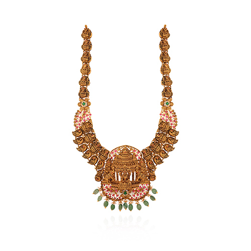 Royal Divinity Temple Gold Necklace - Senco Gold and Diamonds