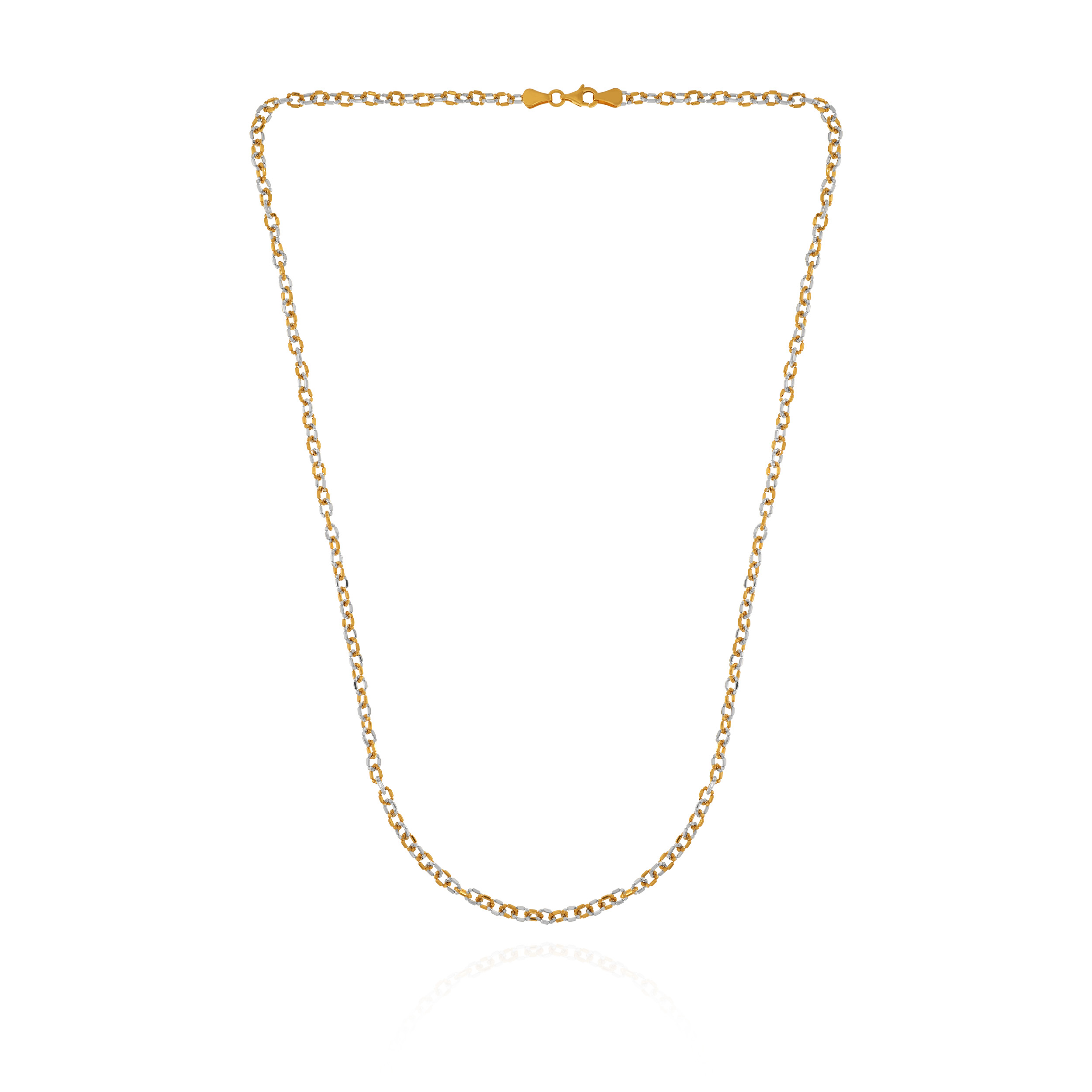 Elan Dual Gleam Gold Chain - Senco Gold and Diamonds