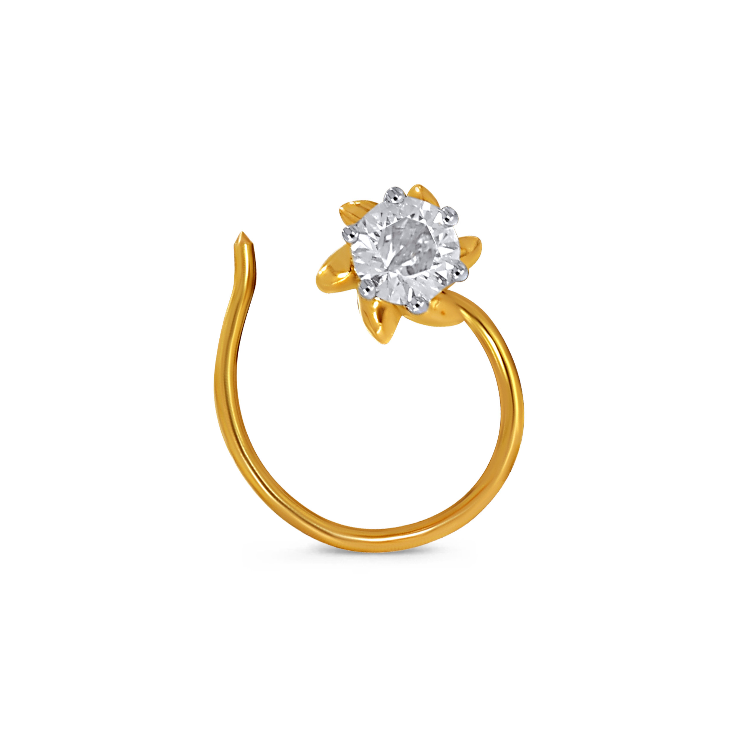 Soléa Minimal Solitaire Diamond Nosepin - Senco Gold and Diamonds