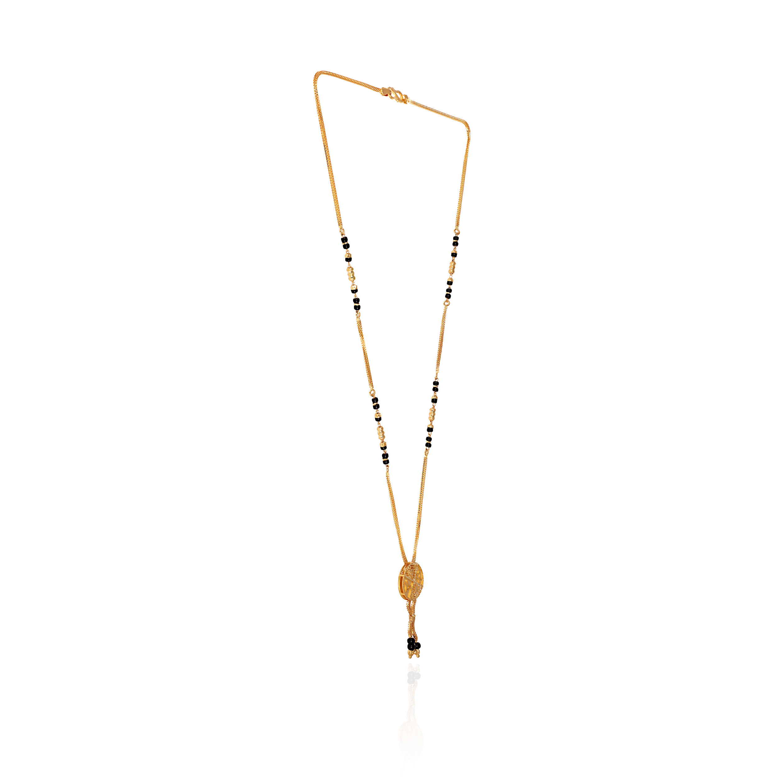 Graceful Adornment Gold Mangalsutra - Senco Gold and Diamonds