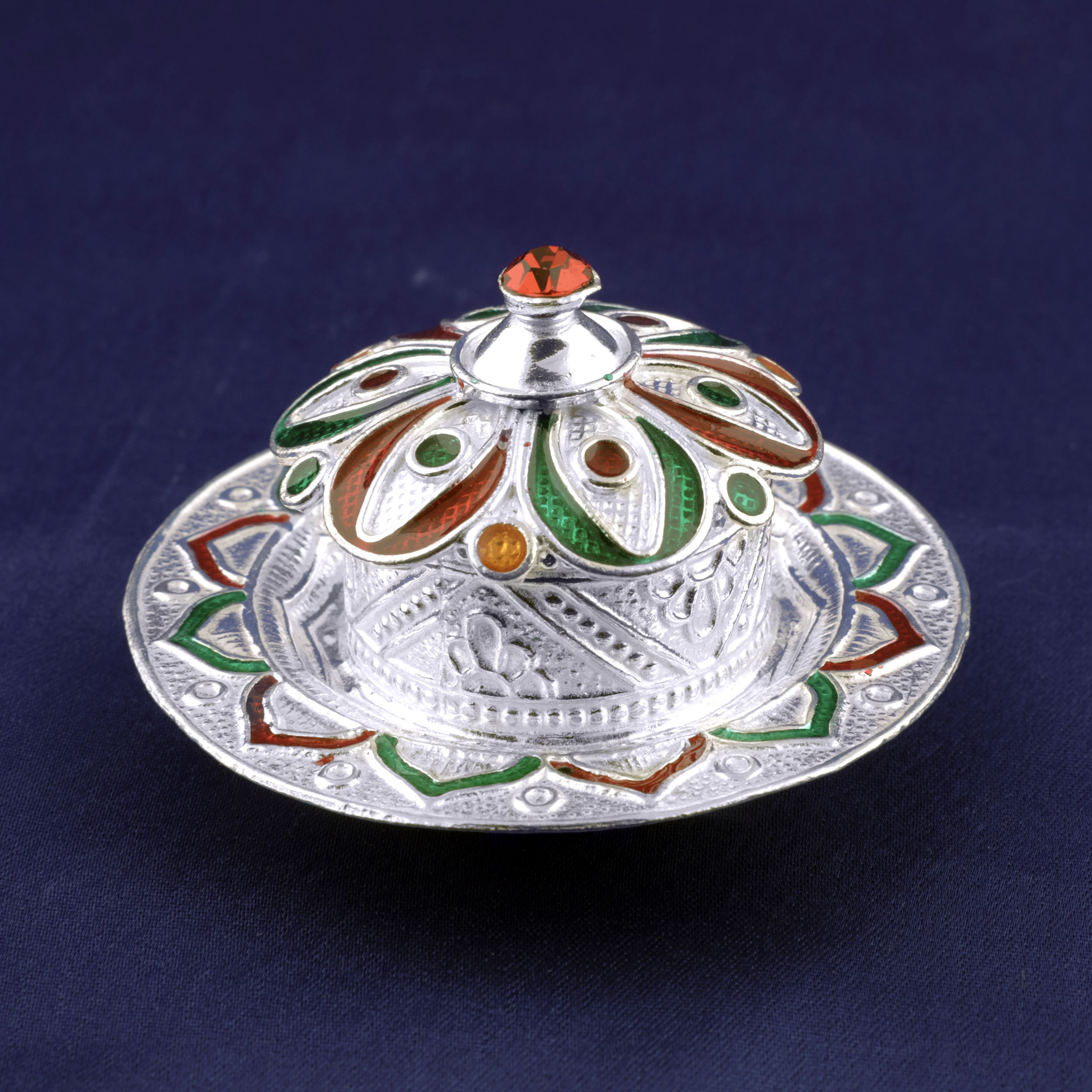 Vintage Ritual Silver Sindoor Dani - Senco Gold and Diamonds