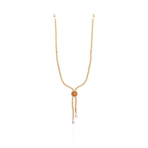 Serena Pearl Gold Necklace - Senco Gold and Diamonds