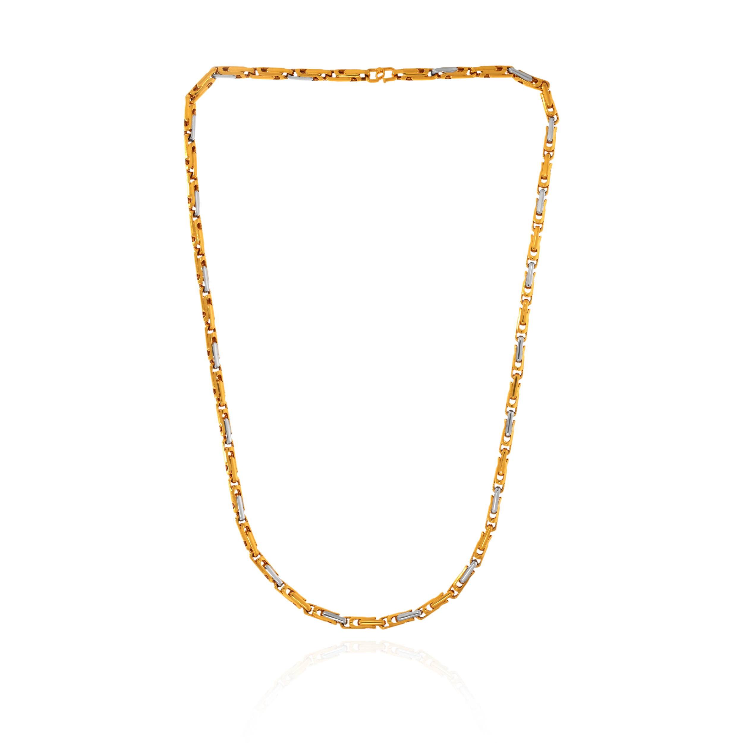VogueLink Men's Gold Chain - Senco Gold and Diamonds