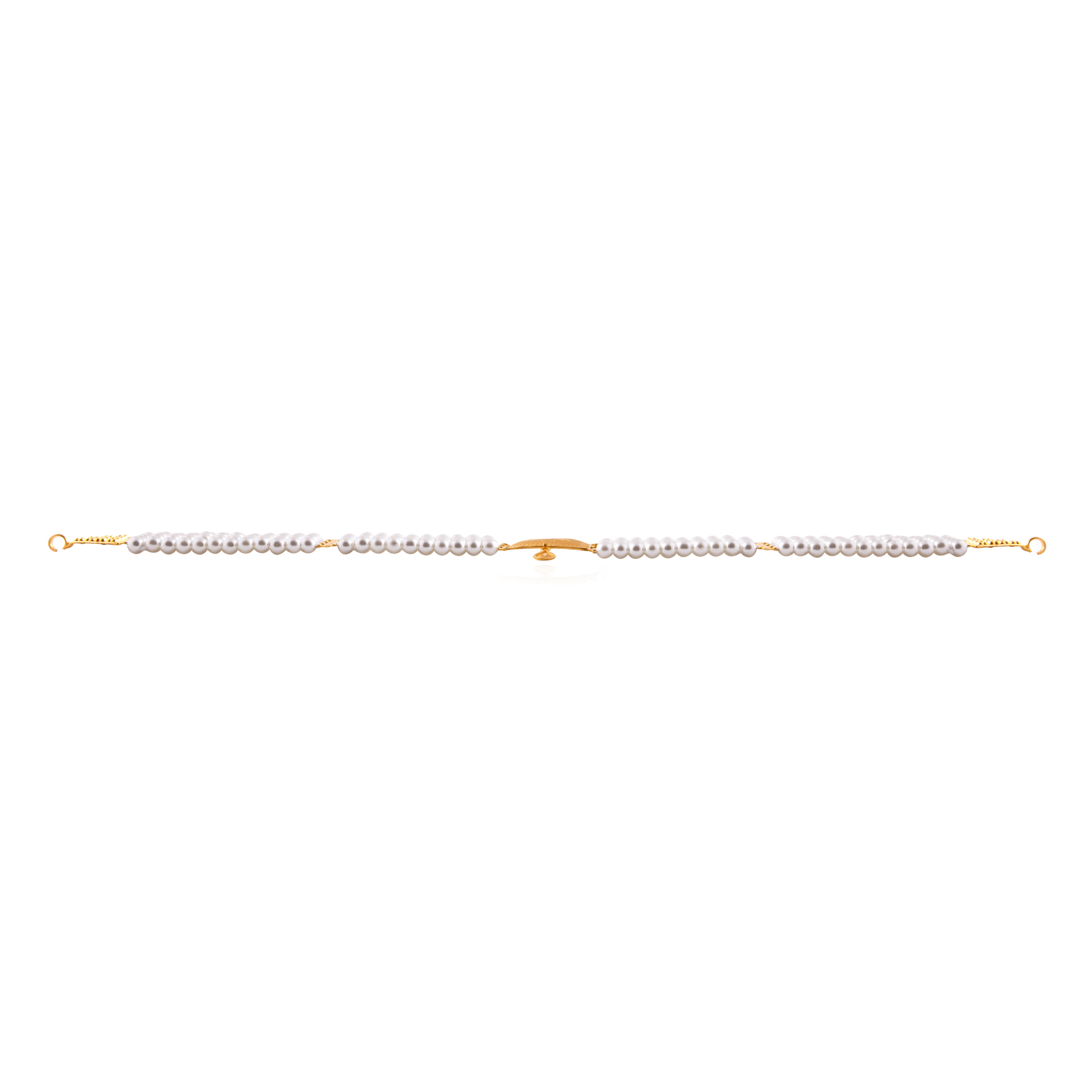Luminous Quad Gold Choker - Senco Gold and Diamonds