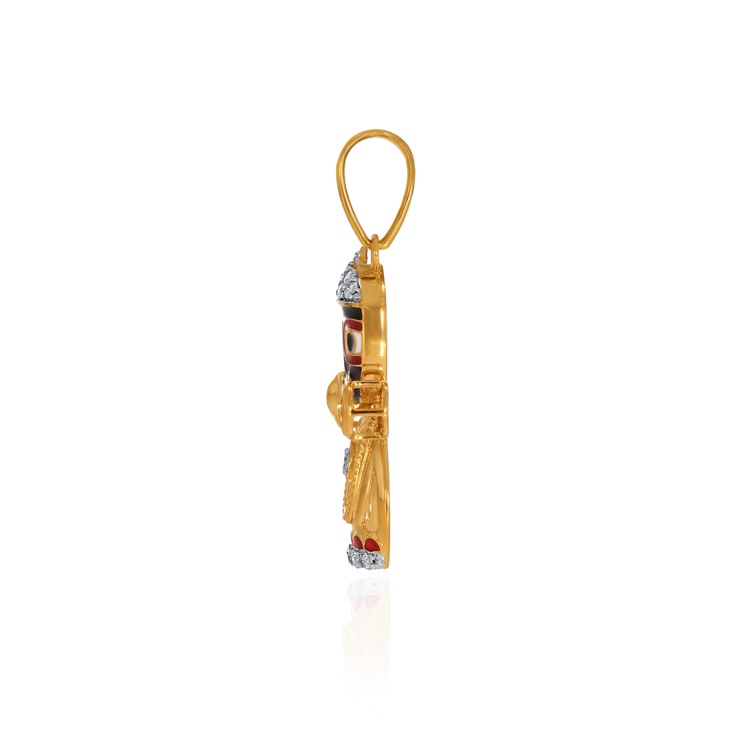 Celestial Symbol God Diamond Pendant - Senco Gold and Diamonds
