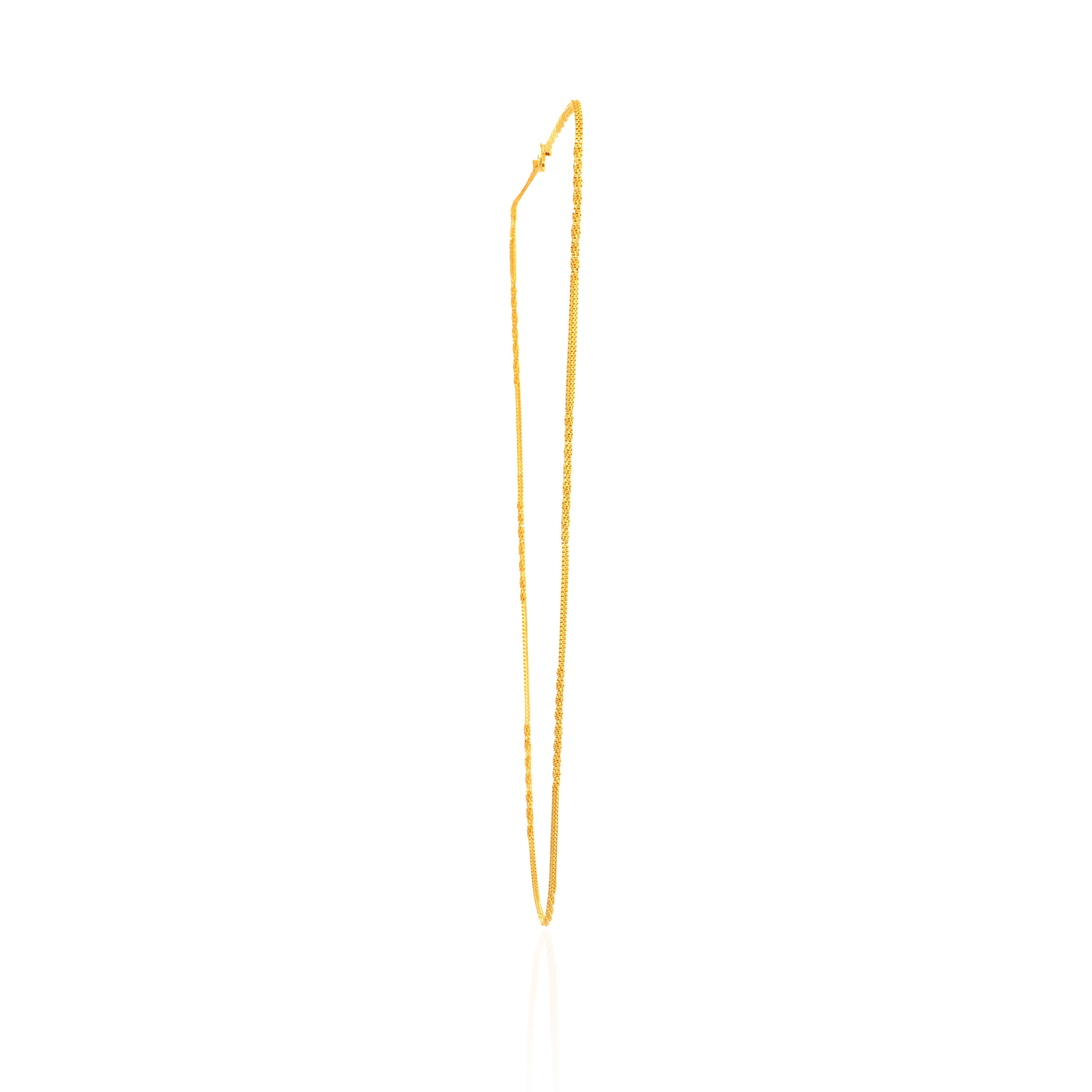 18K Yellow Gold Unisex Gold Chain-GC-D000549480 - Senco Gold and Diamonds