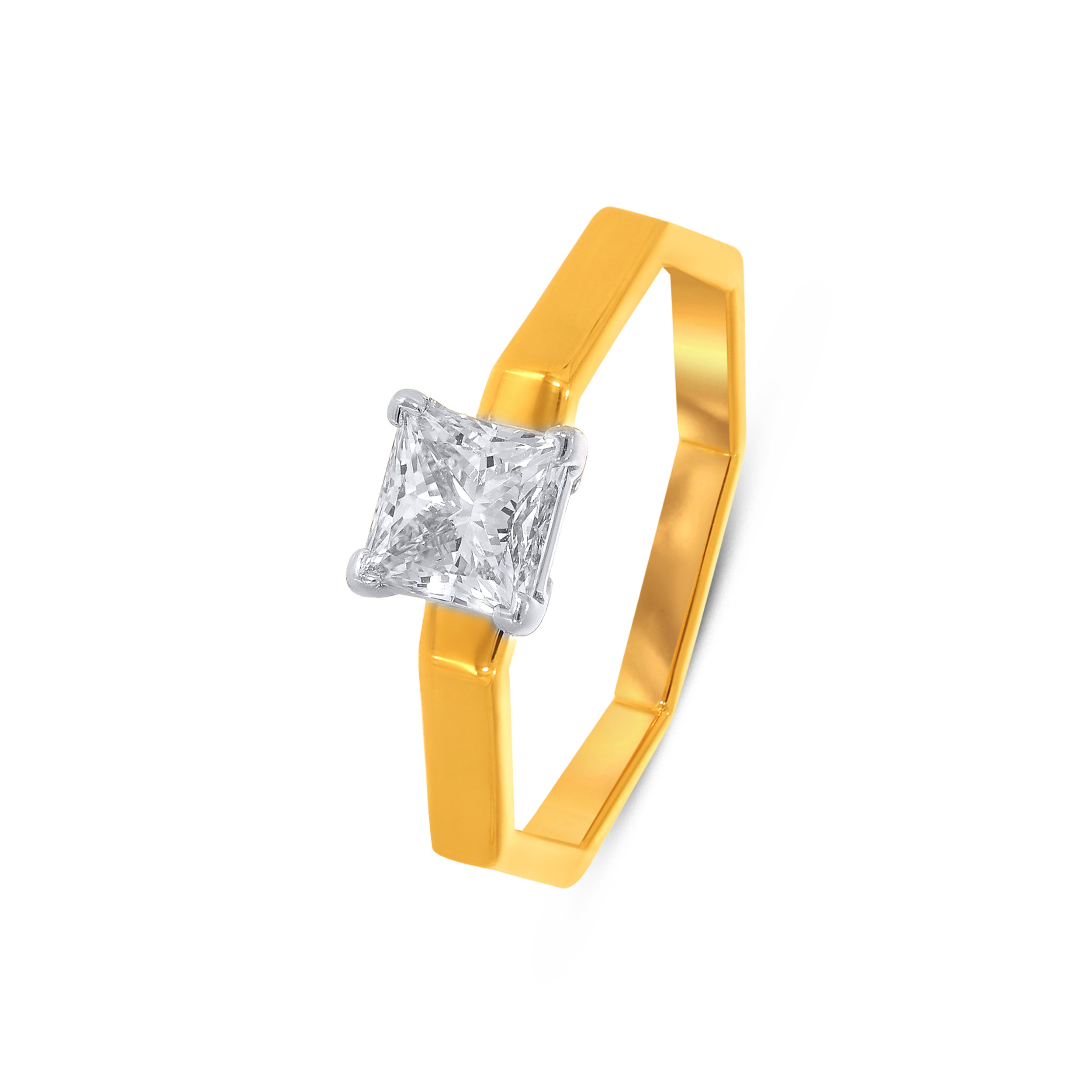 Appealing Solitaire Diamond Ring - Senco Gold and Diamonds
