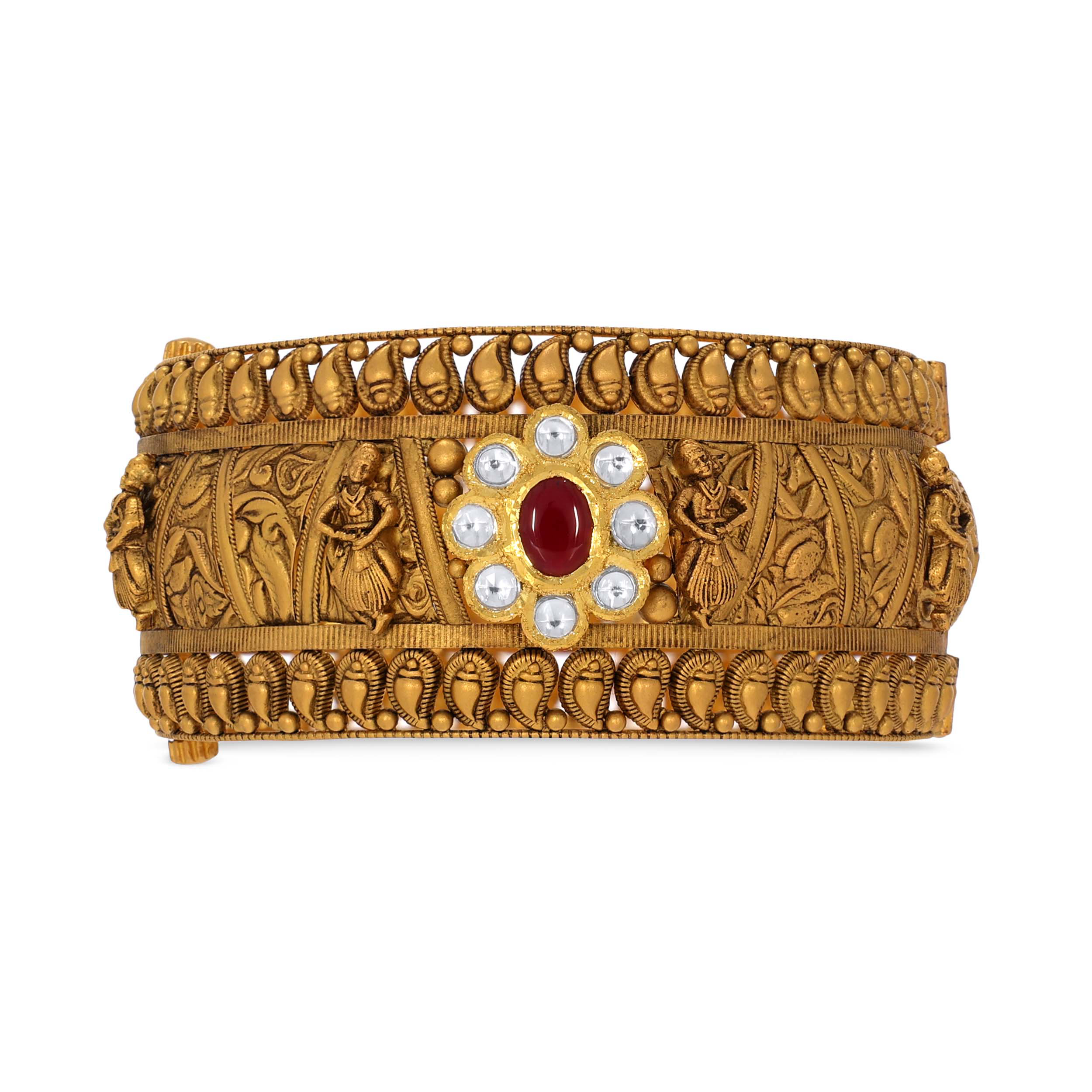Grandeur Tales Antique Gold Chur - Senco Gold and Diamonds