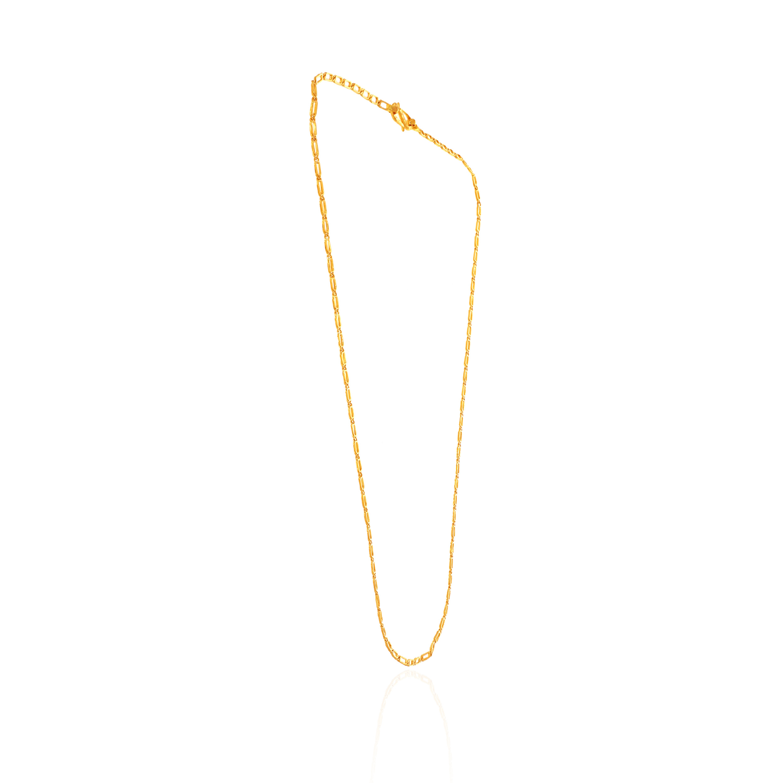 22K Yellow Gold Unisex Gold Chain-GC-D000557837 - Senco Gold and Diamonds