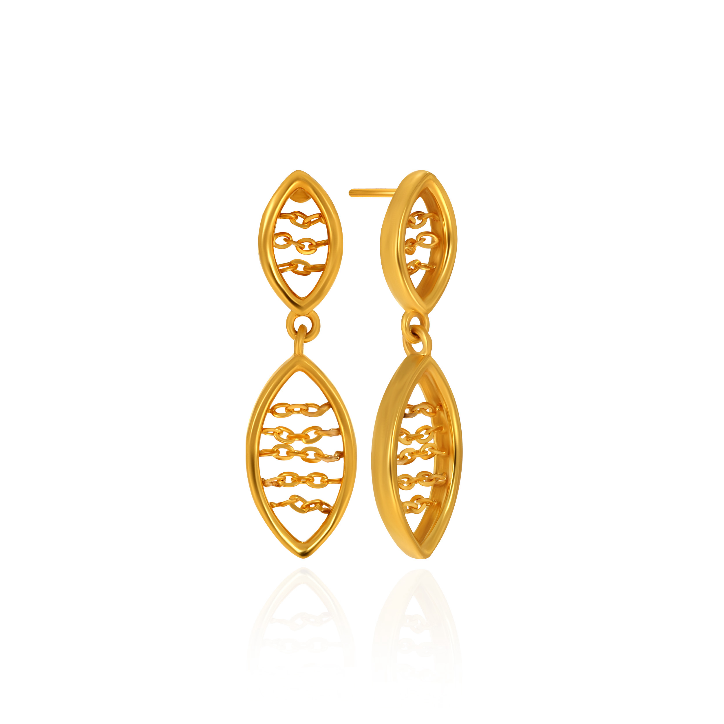 Rhythmic Flow Gold Drops - Senco Gold and Diamonds