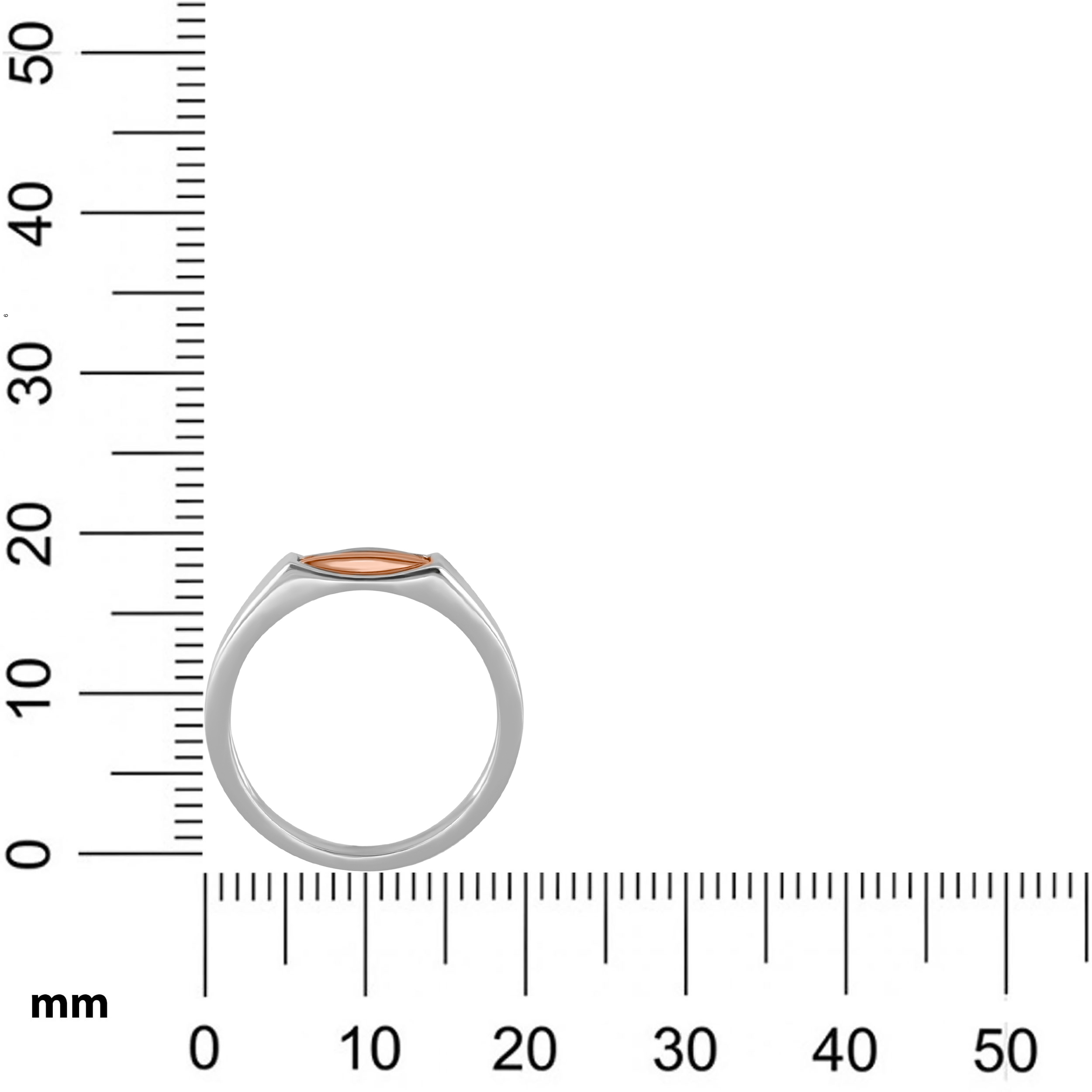 Modernist Bar Men's Platinum Ring - Senco Gold and Diamonds